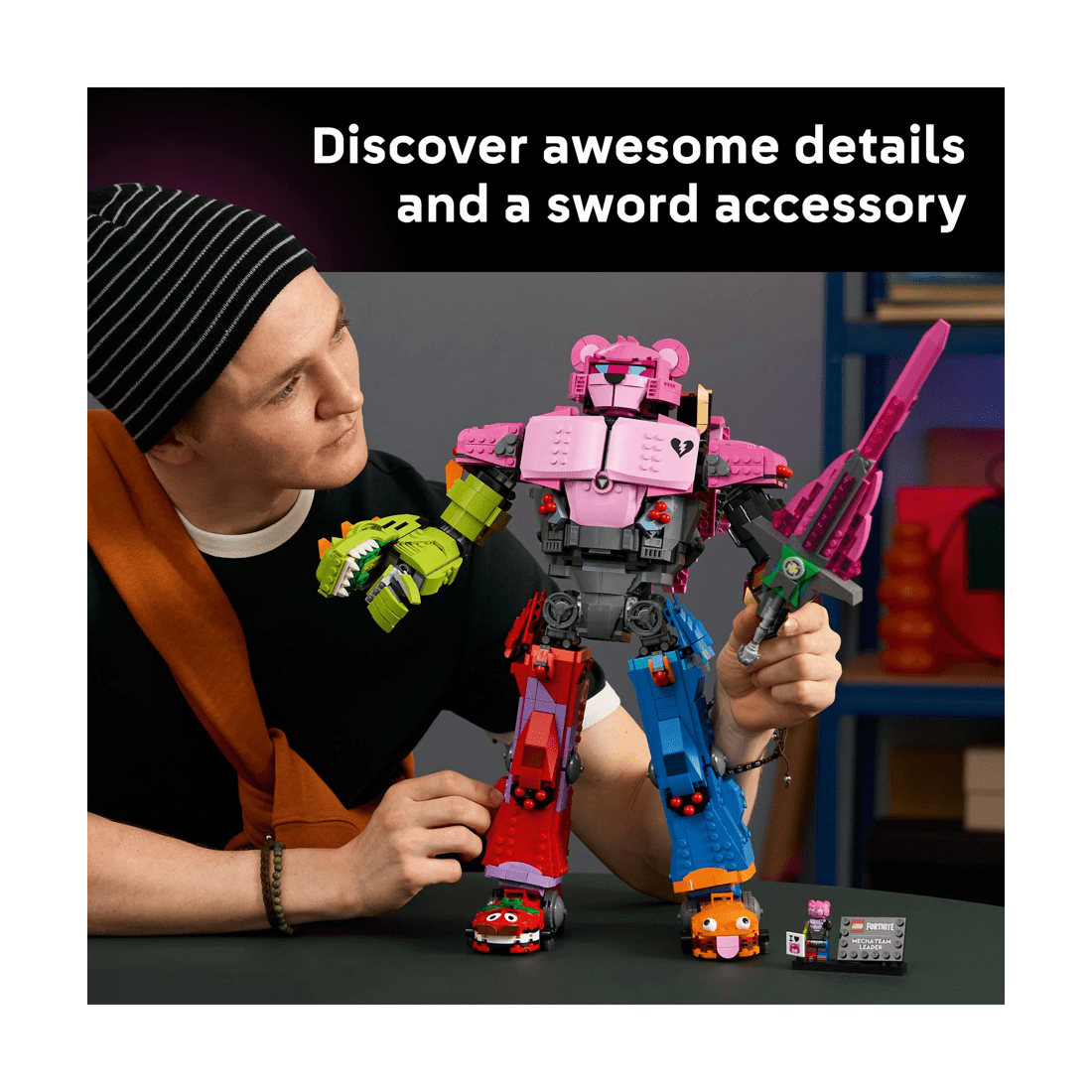 4 LEGO Fortnite Mecha Team Leader 77078, 4 of 10