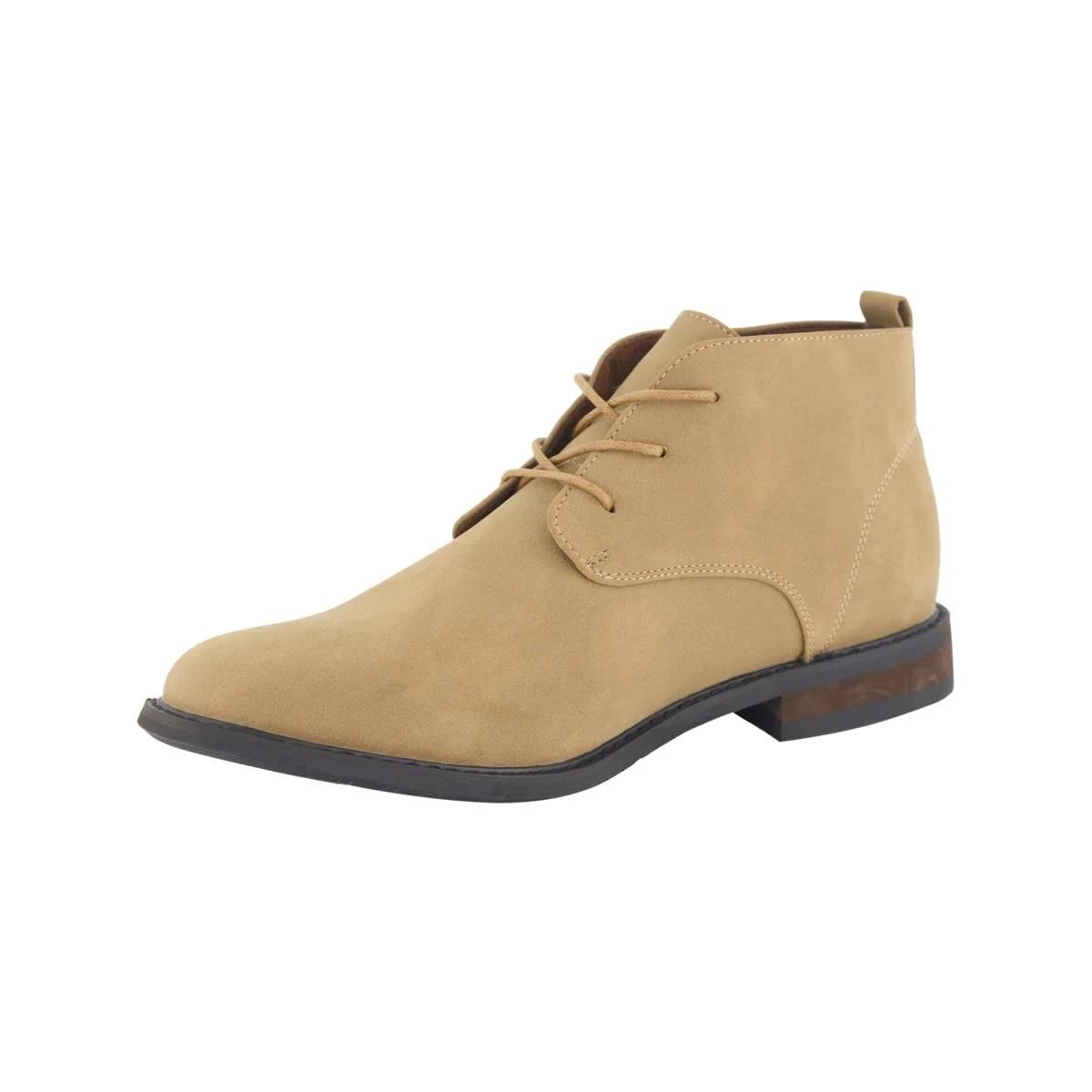 2 Low Lace Up Boots Beige, 2 of 5