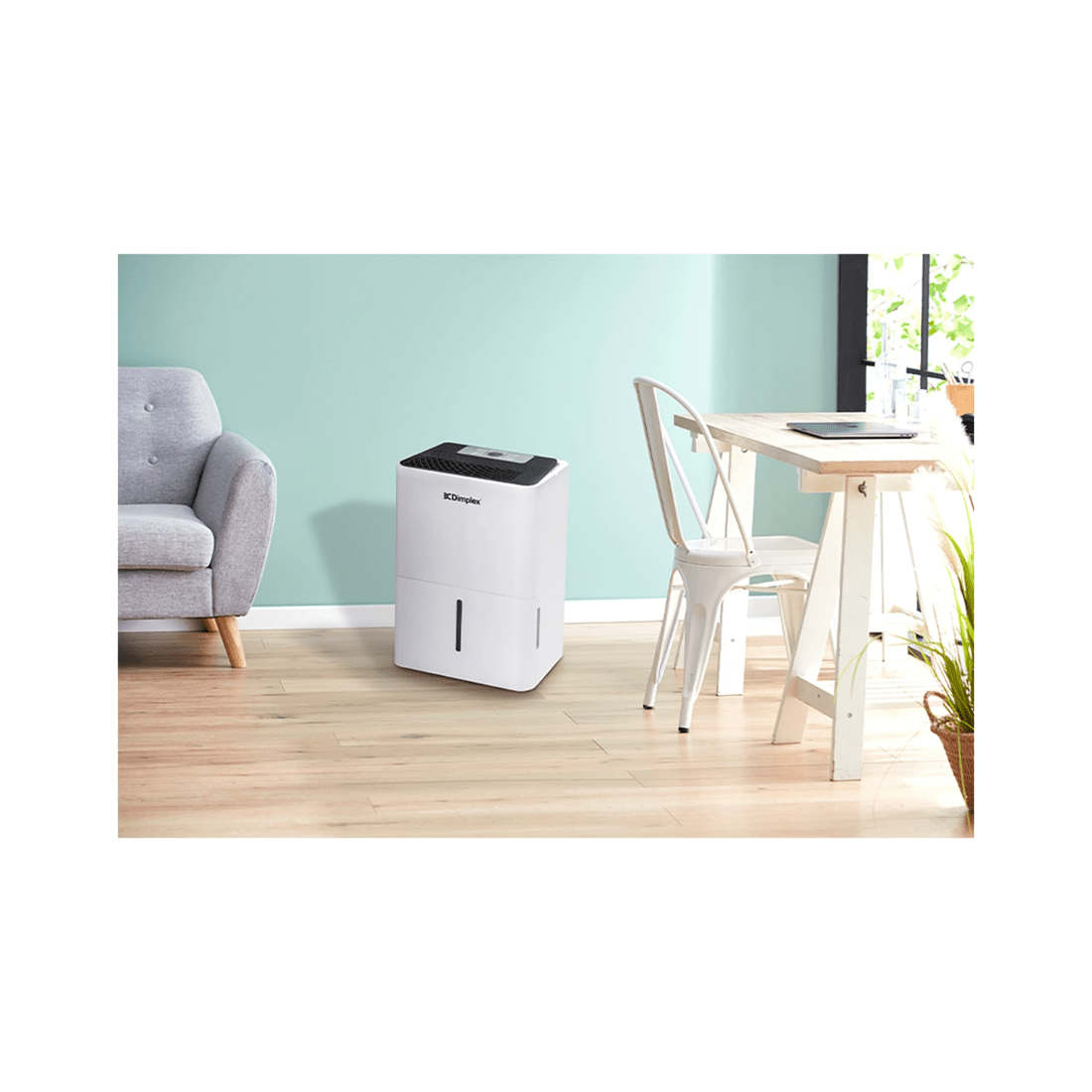 2 Dimplex Dc12depur 12l 270w Portable Dehumidifier W/hepa Air Cleaner/purifier - White, 2 of 3