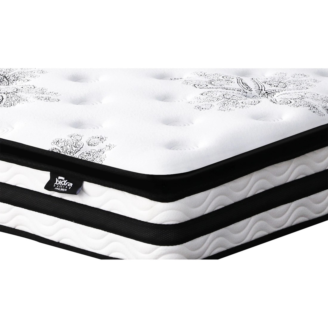 5 Bedra Bedding King Mattress Luxury Bed Bonnell Spring Foam 22cm
 - Multi, 5 of 10