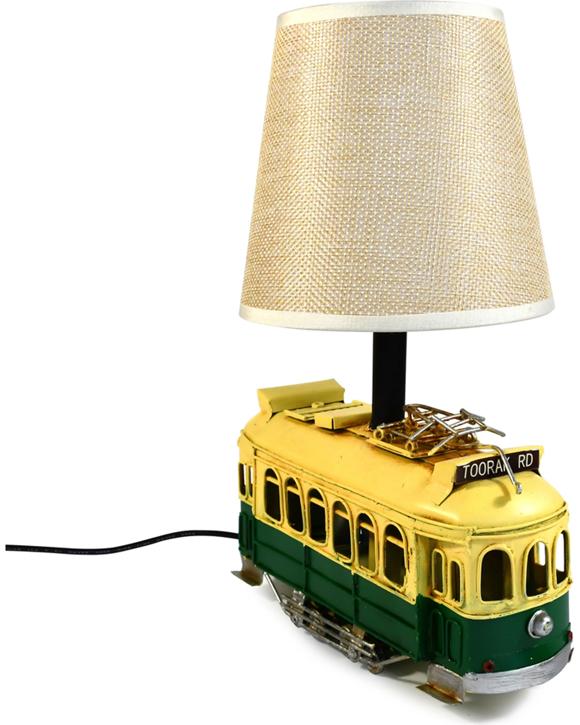 Auto Petit USB LED Lamp Melbourne Tram Home Decor 20x26cm - Multi