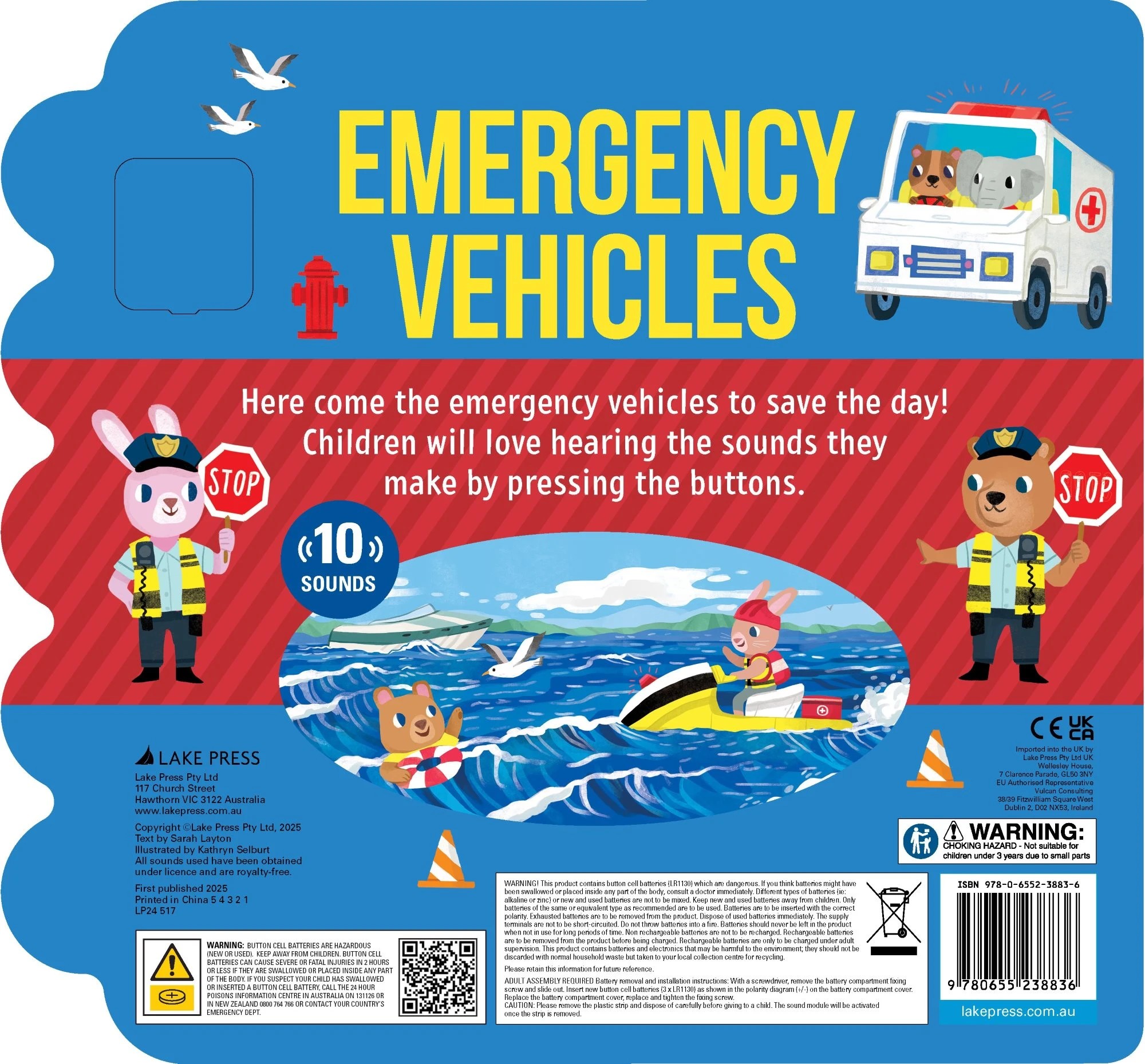 2 Emergency Vehicles - Sound Book, 2 of 5