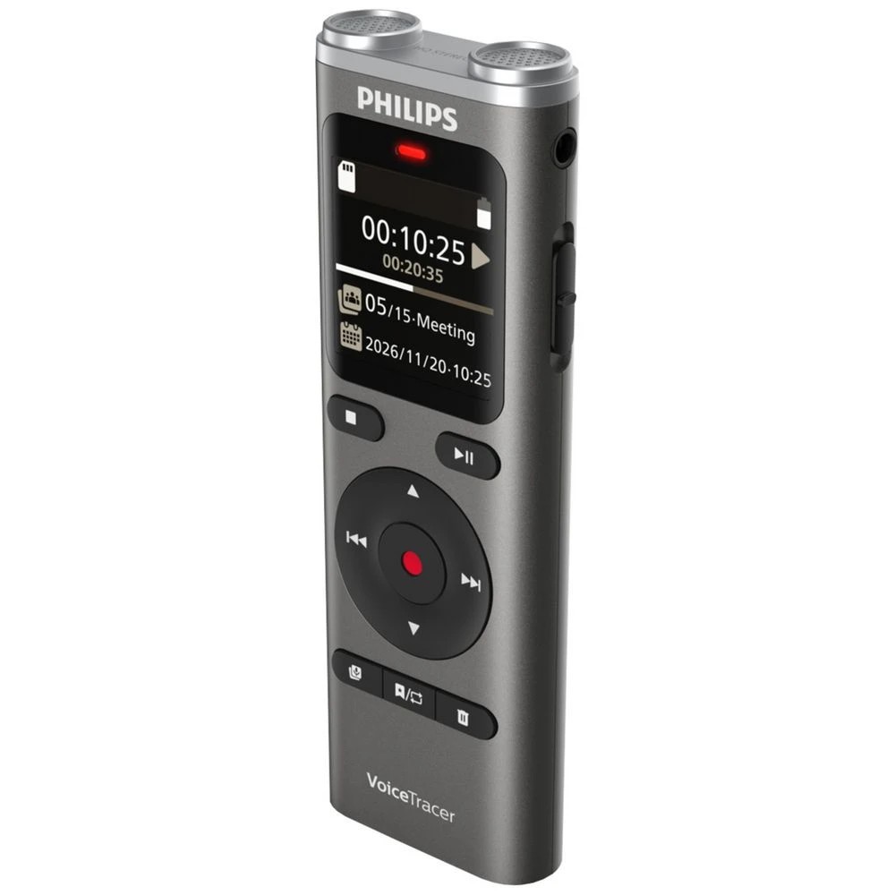 3 Philips VoiceTracer DVT2075 Digital Voice Recorder 8GB, 3 of 8