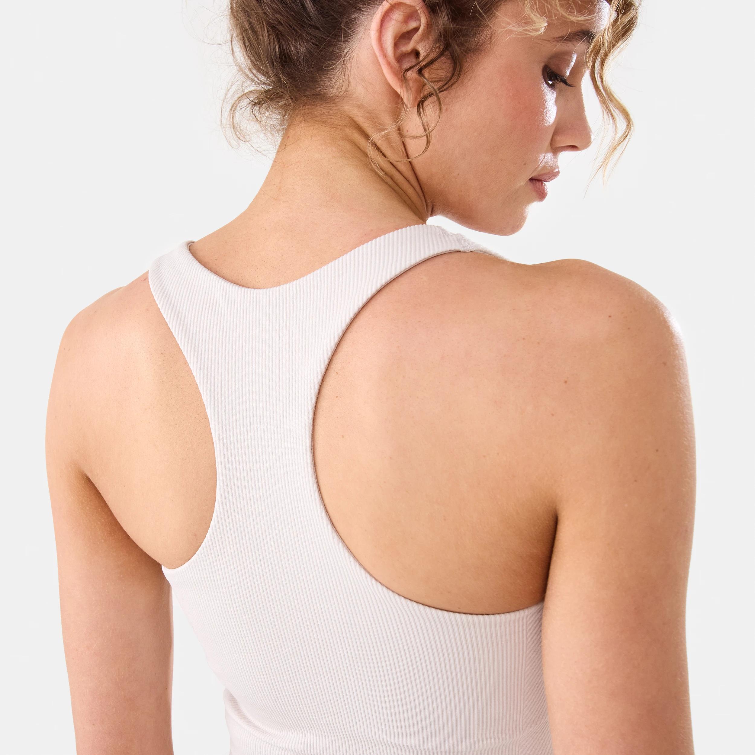 7 Active Womens Seamfree Shelf Tank PEAK GREY, 7 of 8