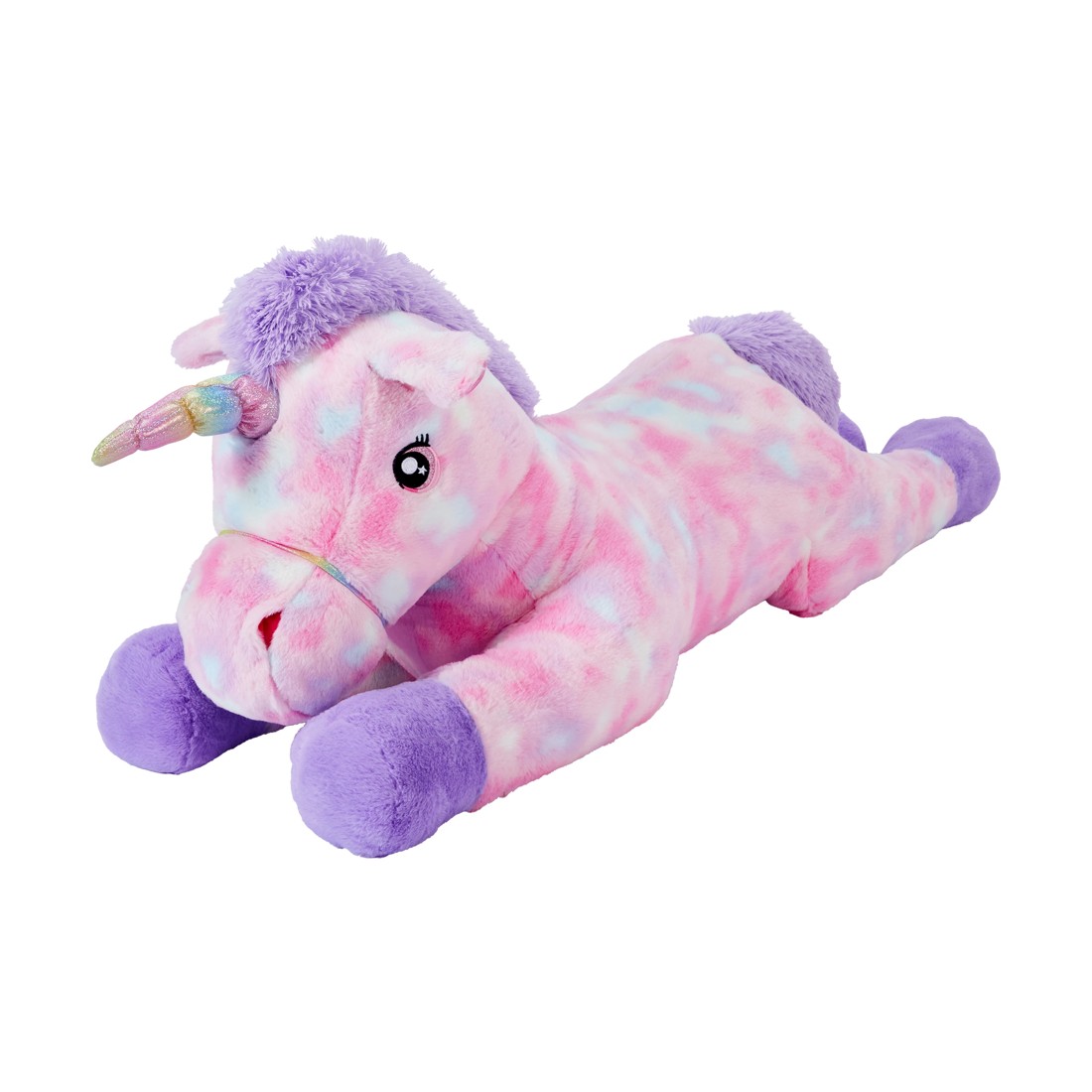 1 Giant Laying Unicorn Plush Toy, 1 of 4