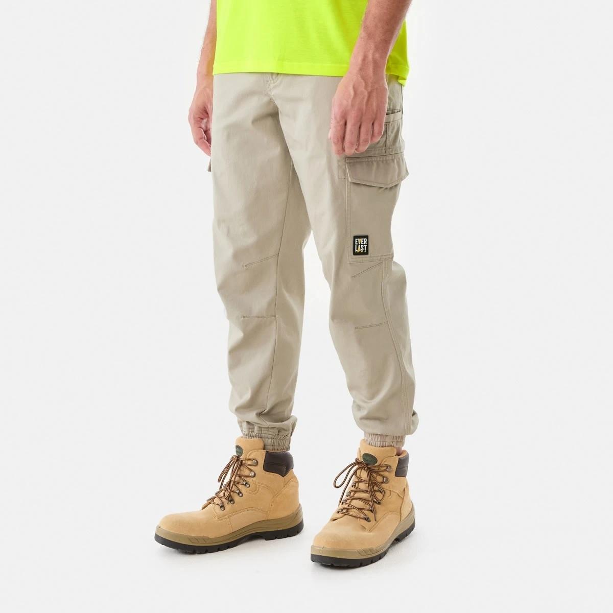2 Everlast Work Canvas Joggers STONE BEIGE, 2 of 6