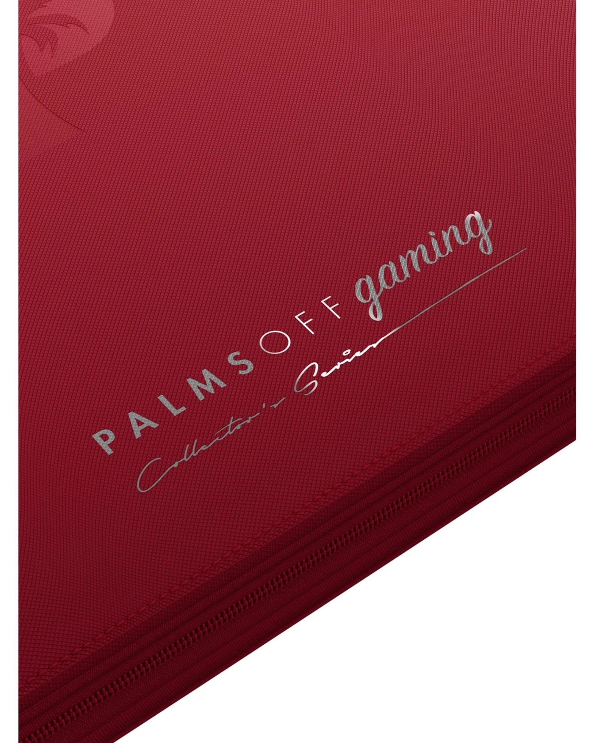 6 Palms Off Gaming Collector's Series 12 Pocket Zip Binder - Red, 6 of 8