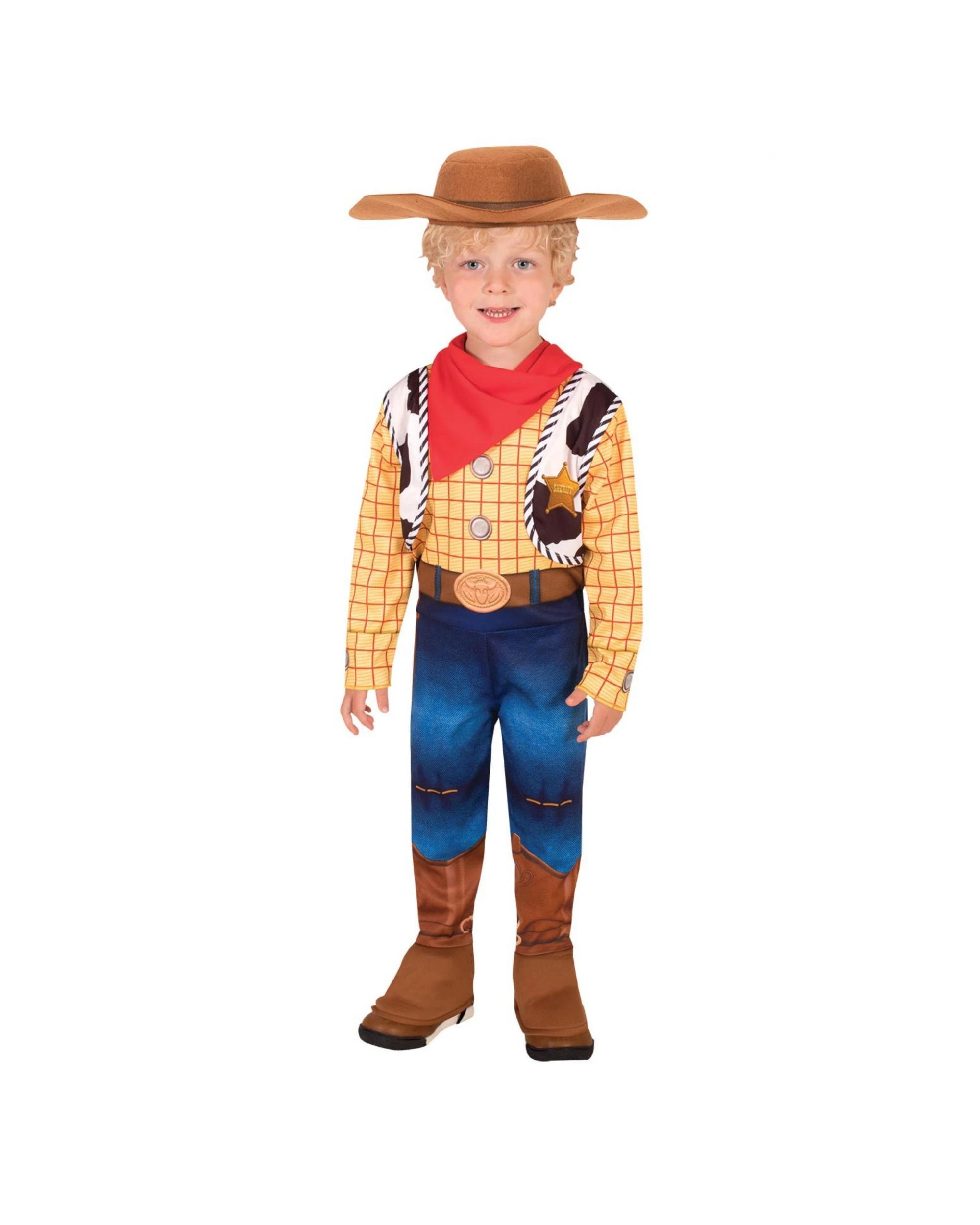 1 Toy Story 4 Woody Deluxe Child Costume Size 3-5 Years, 1 of 4