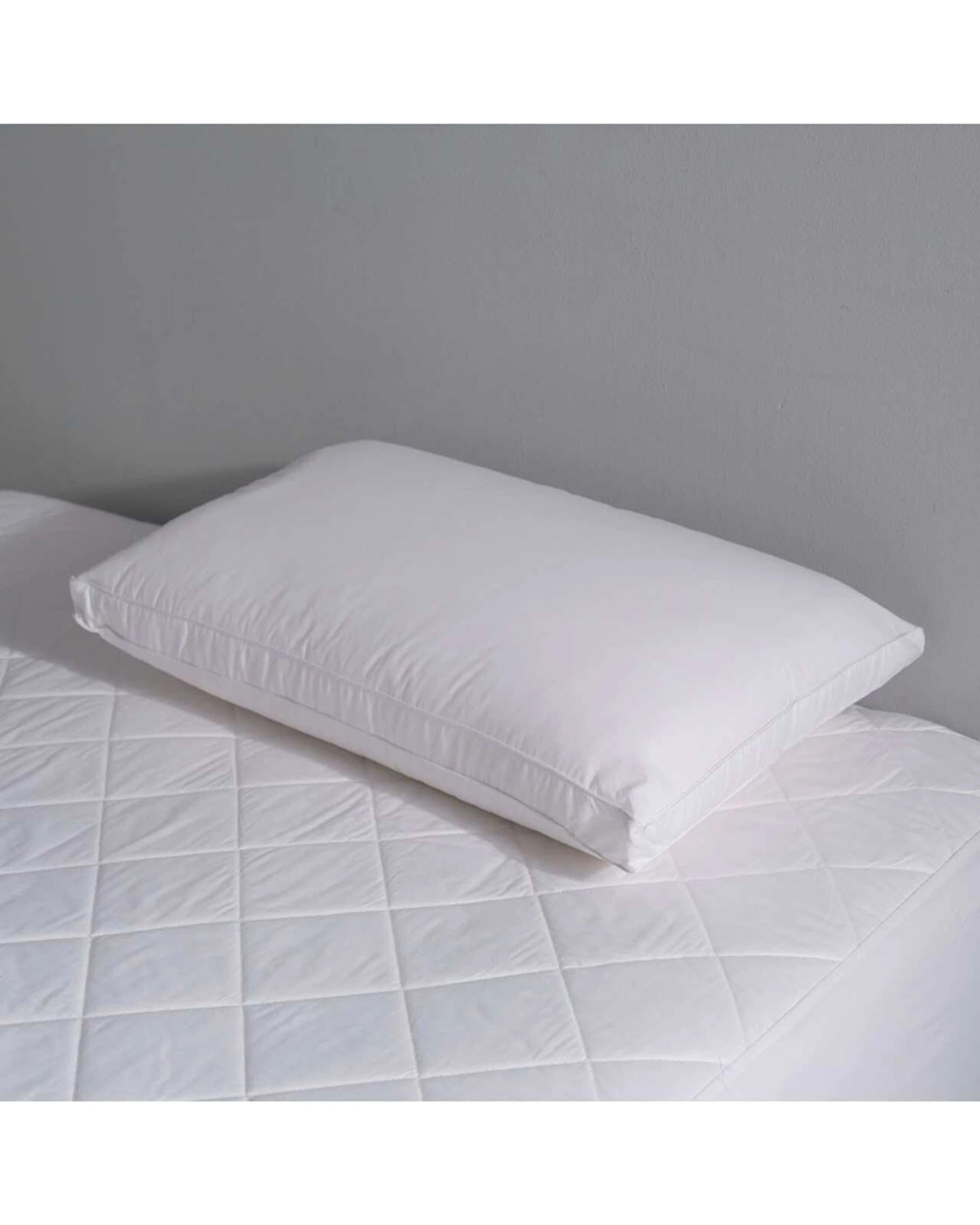 3 Canningvale Luxury Plush Microfibre Pillow Soft Profile Breathable Comfort - White, 3 of 3