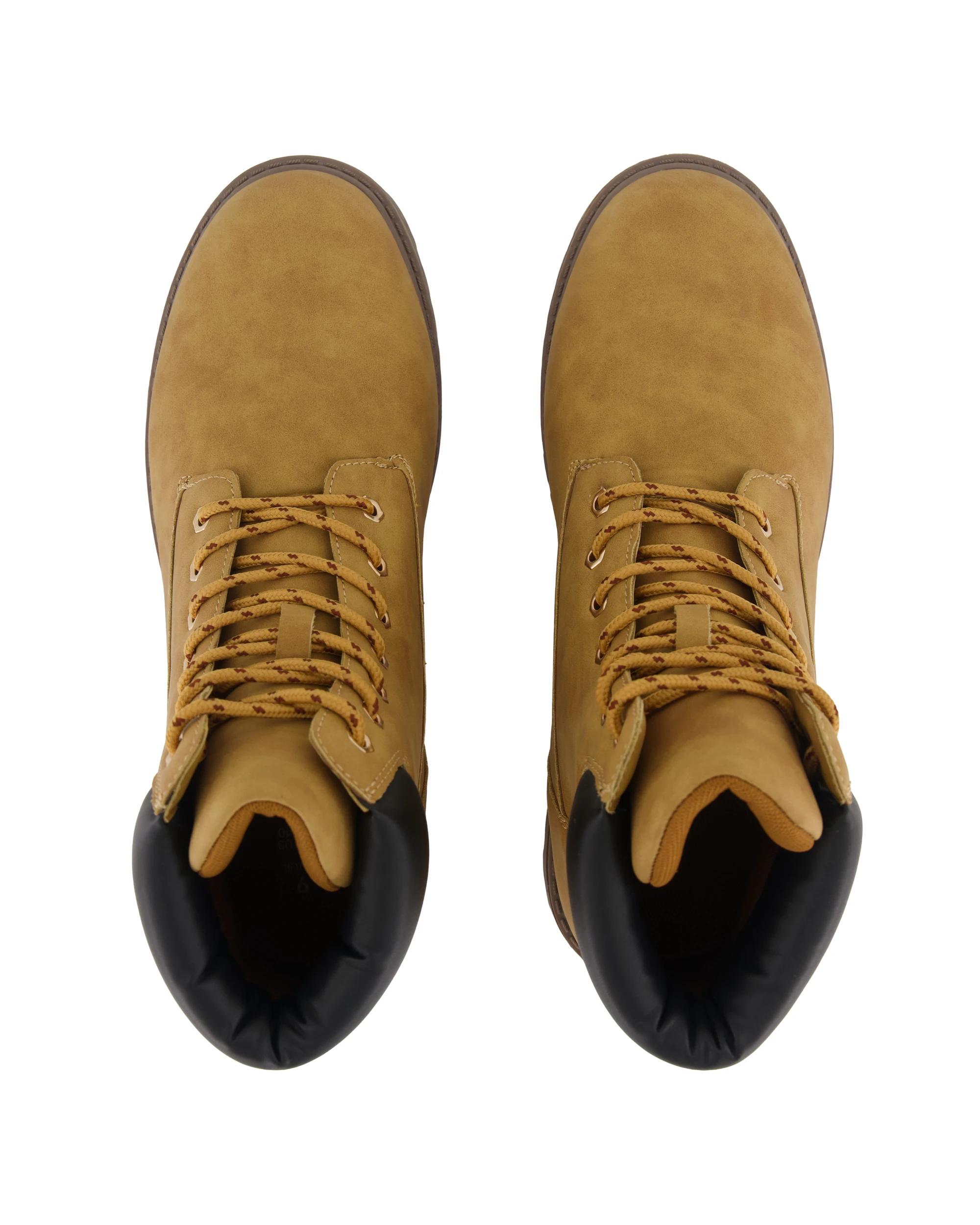 3 Lace up Boots Wheat, 3 of 5