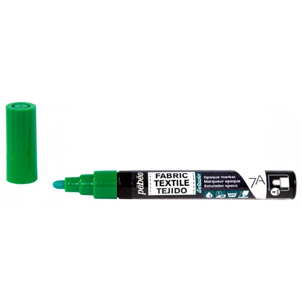 2 Pebeo 7A Opaque Marker 4mm Green, 2 of 2