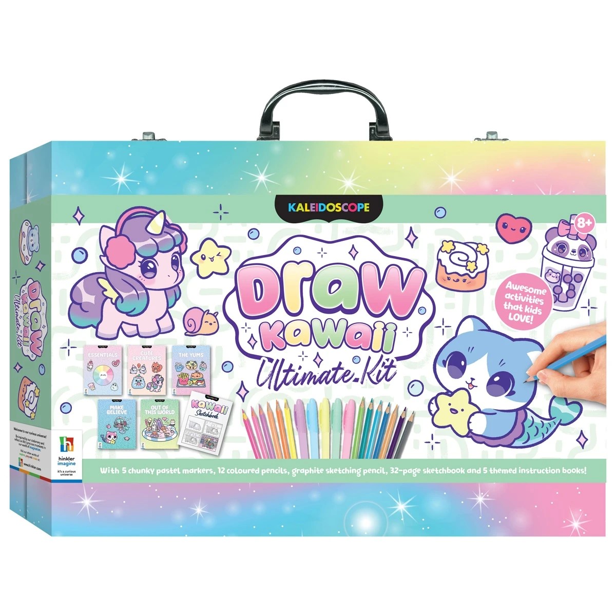 1 Kaleidoscope Draw Kawaii Ultimate Kit - Book, 1 of 10