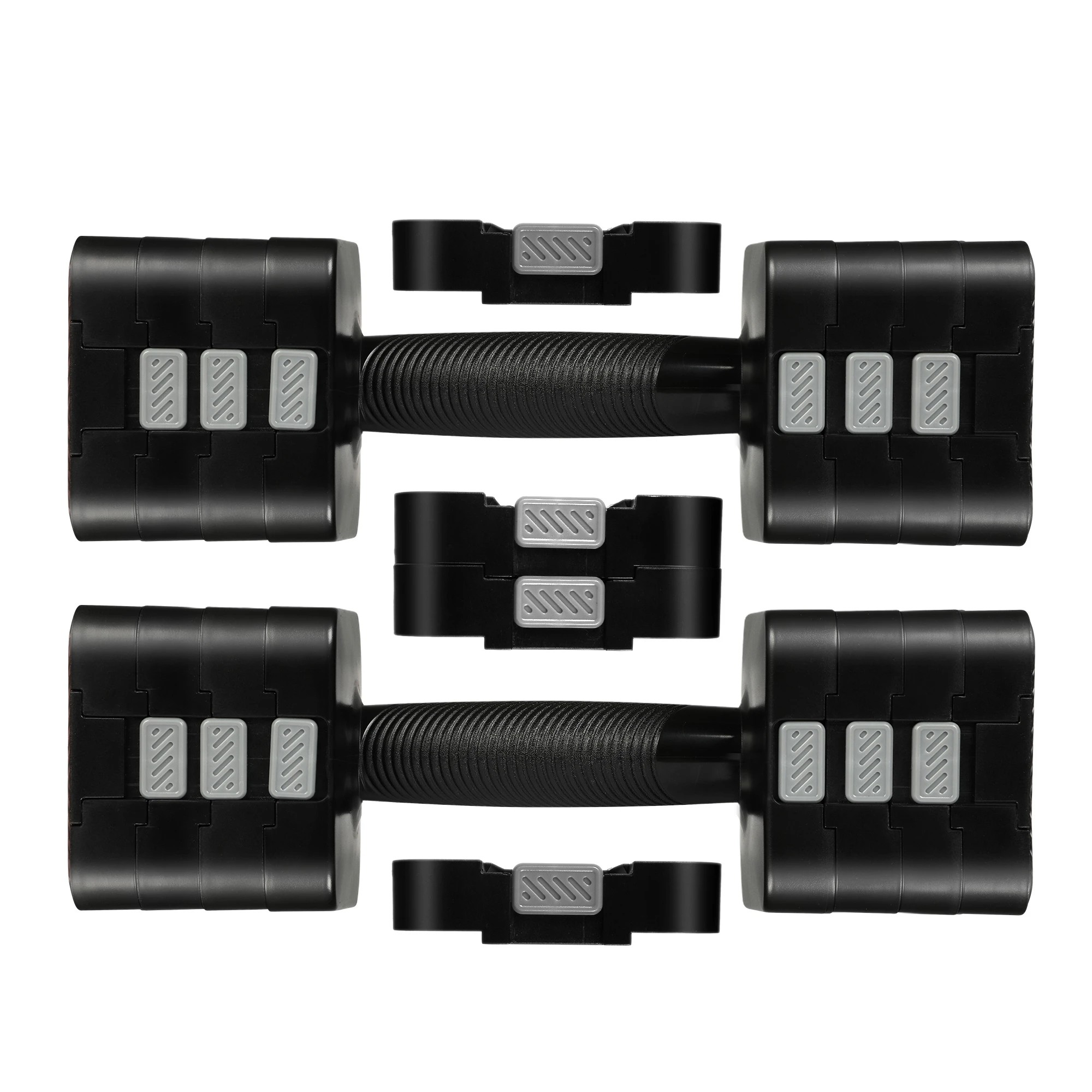6 Centra A Pair 2.8kg-10kg Adjustable Dumbbells With Metal Weight Block Set, 6 of 7