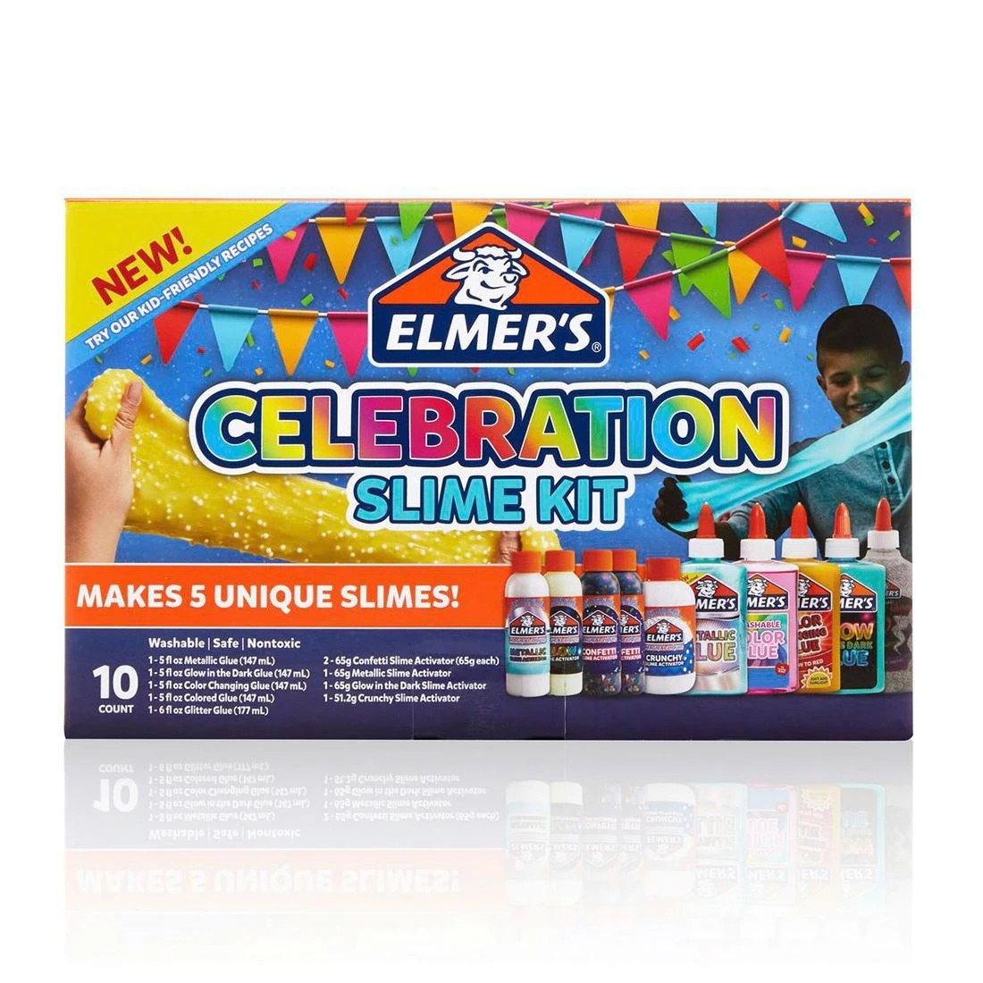 1 Elmers Elmer's Celebration Slime Kit, 1 of 4
