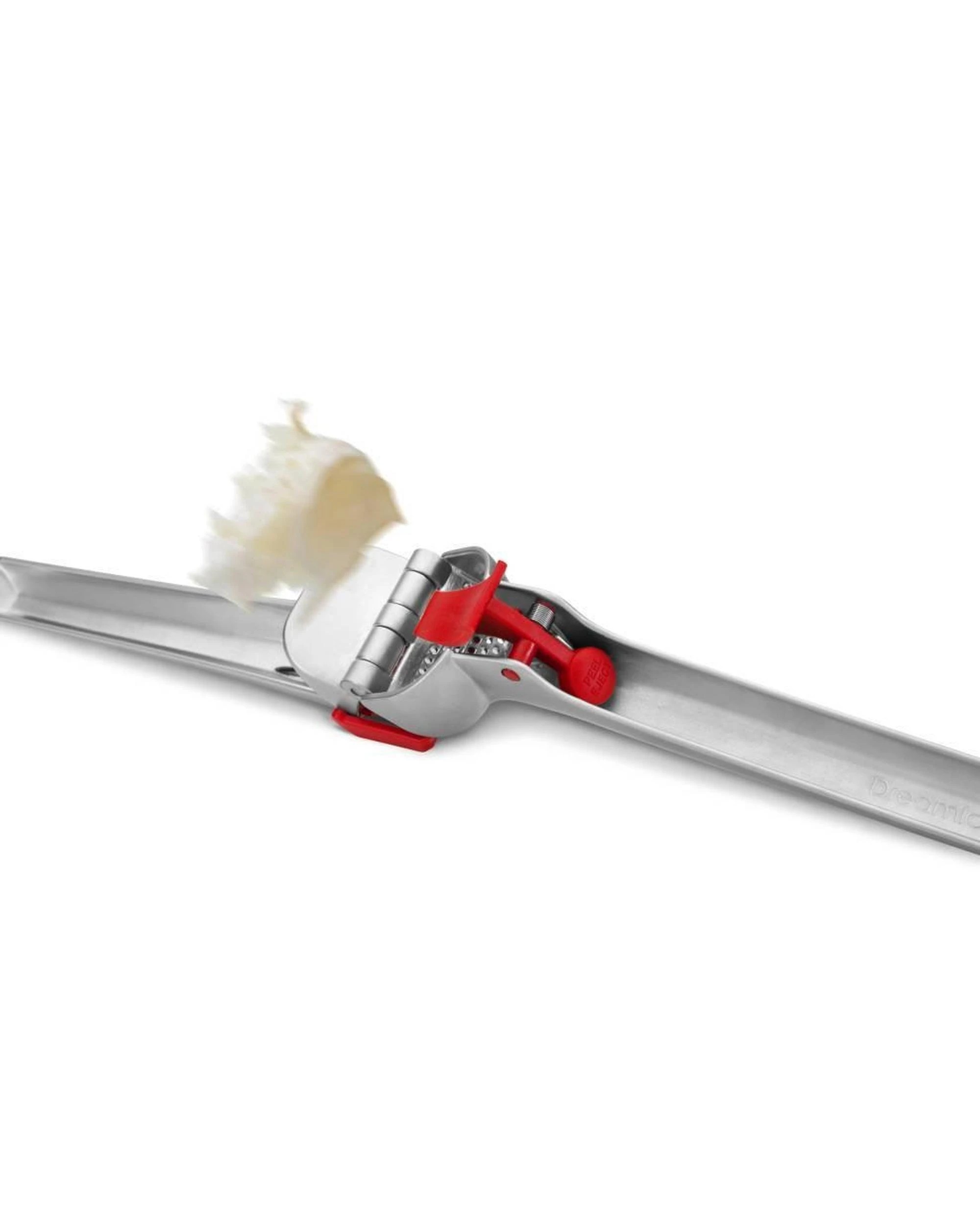 4 Dreamfarm Garject Garlic Press Self Peel Scrap  Black, 4 of 5