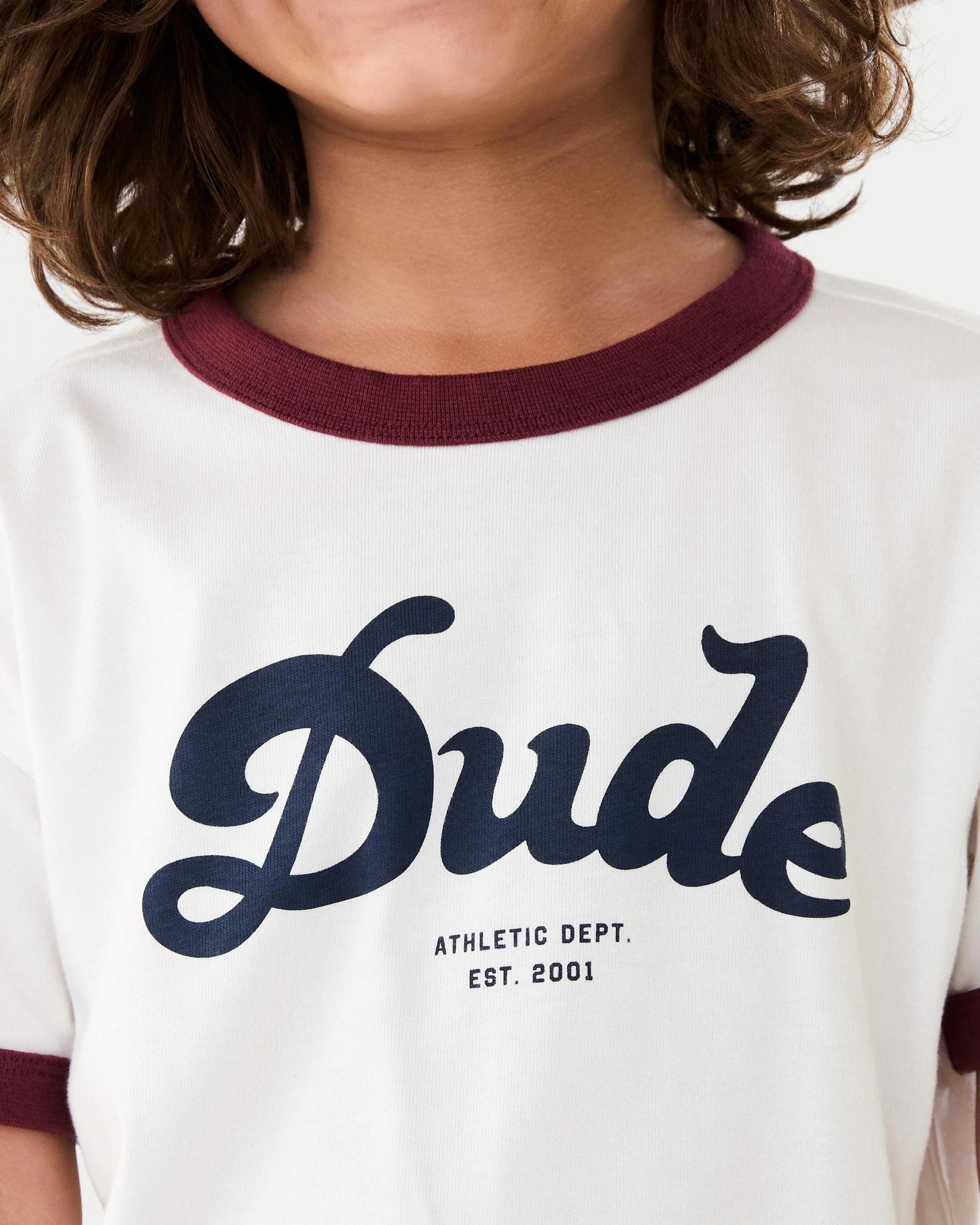 6 Chest Print T-shirt Wht Slogan, 6 of 8