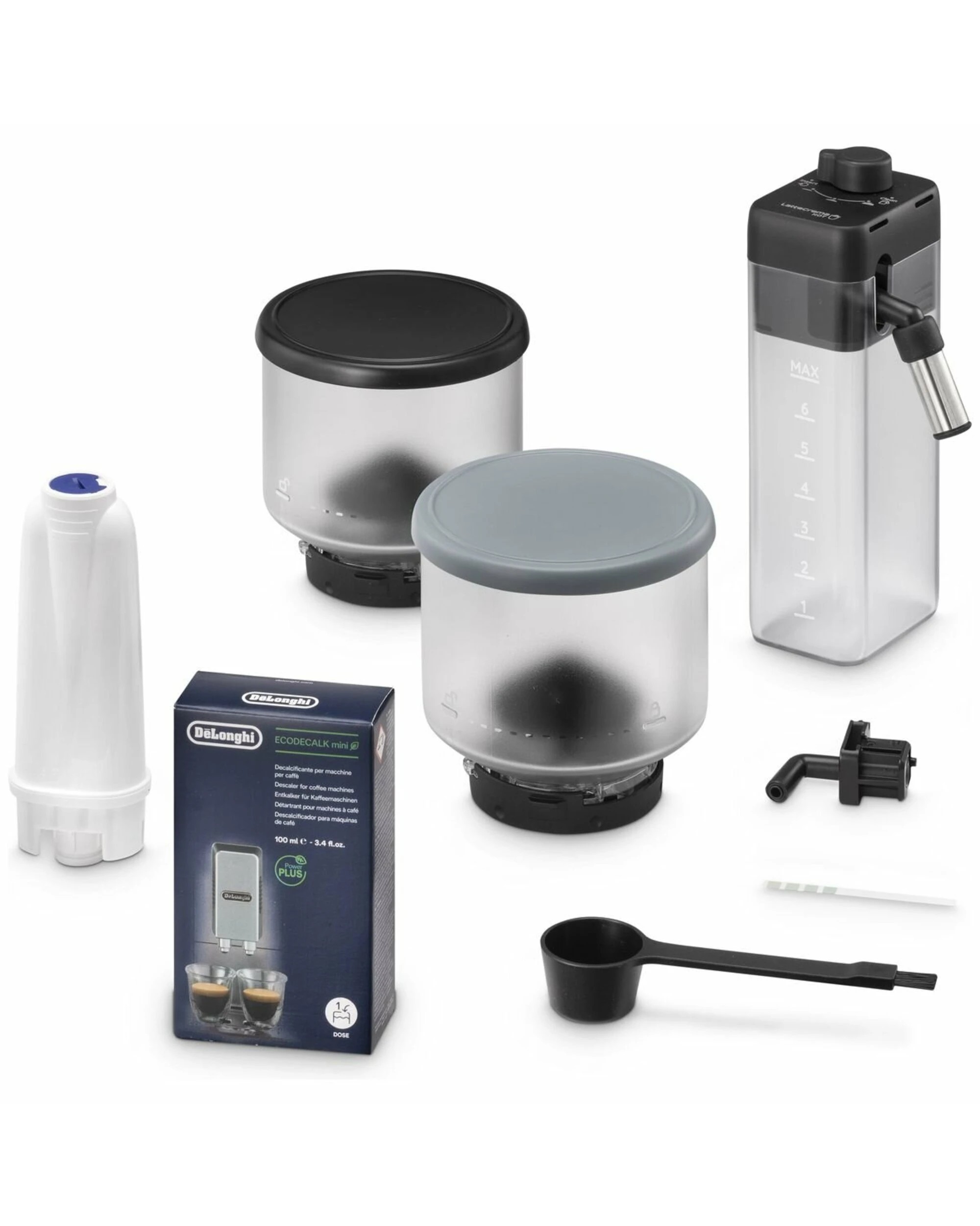 5 DeLonghi Rivelia Fully Automatic Coffee Machine - Black, 5 of 5