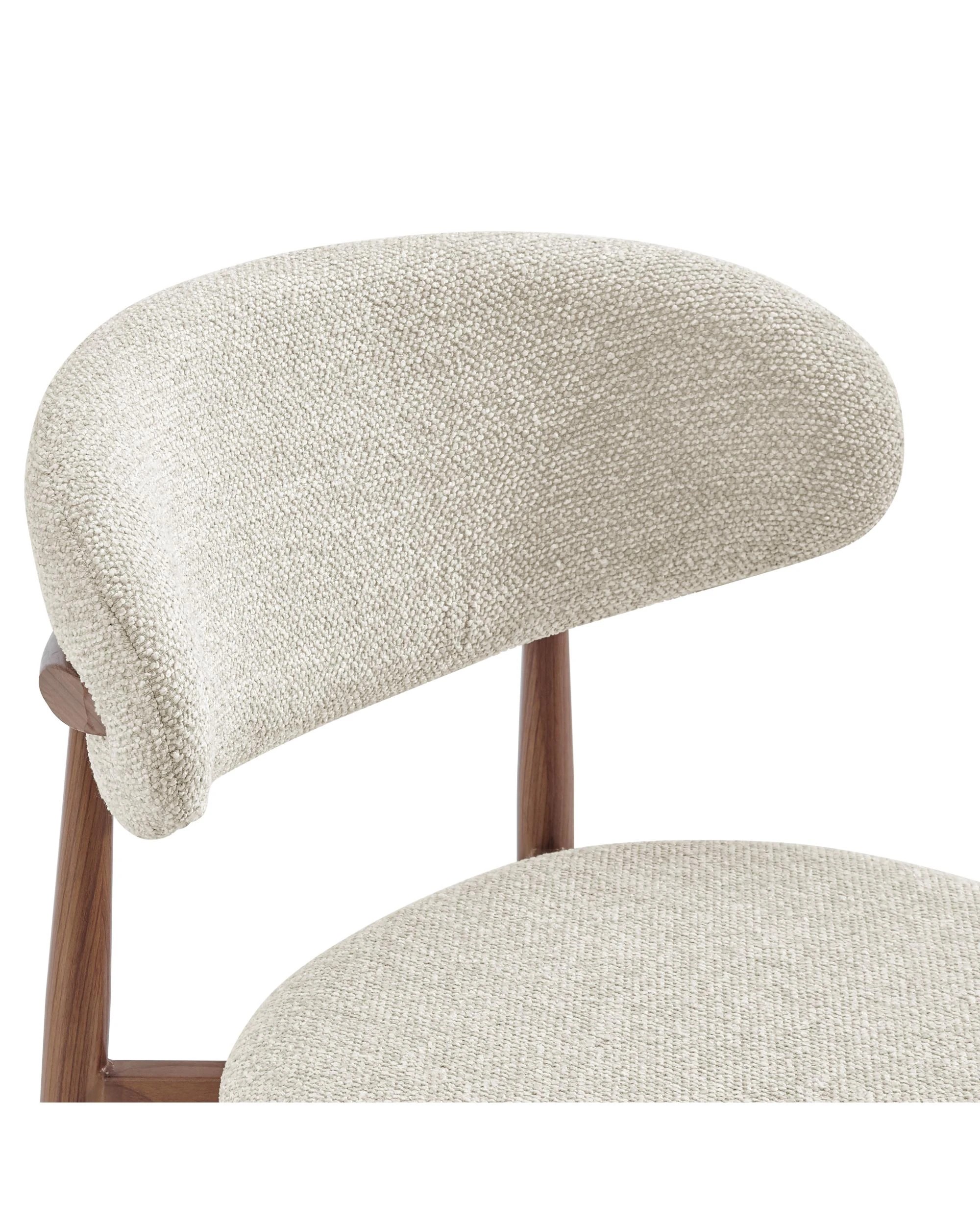 6 Kodu Dining Chairs Pair (Set of 2) - Beige, 6 of 10