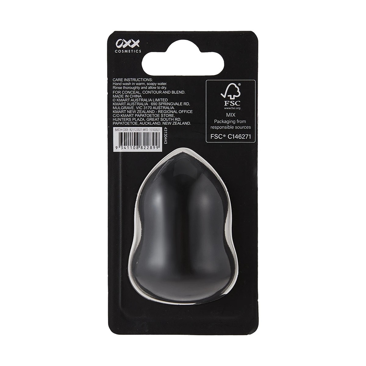5 OXX Cosmetics Blender Sponge - Black, 5 of 5