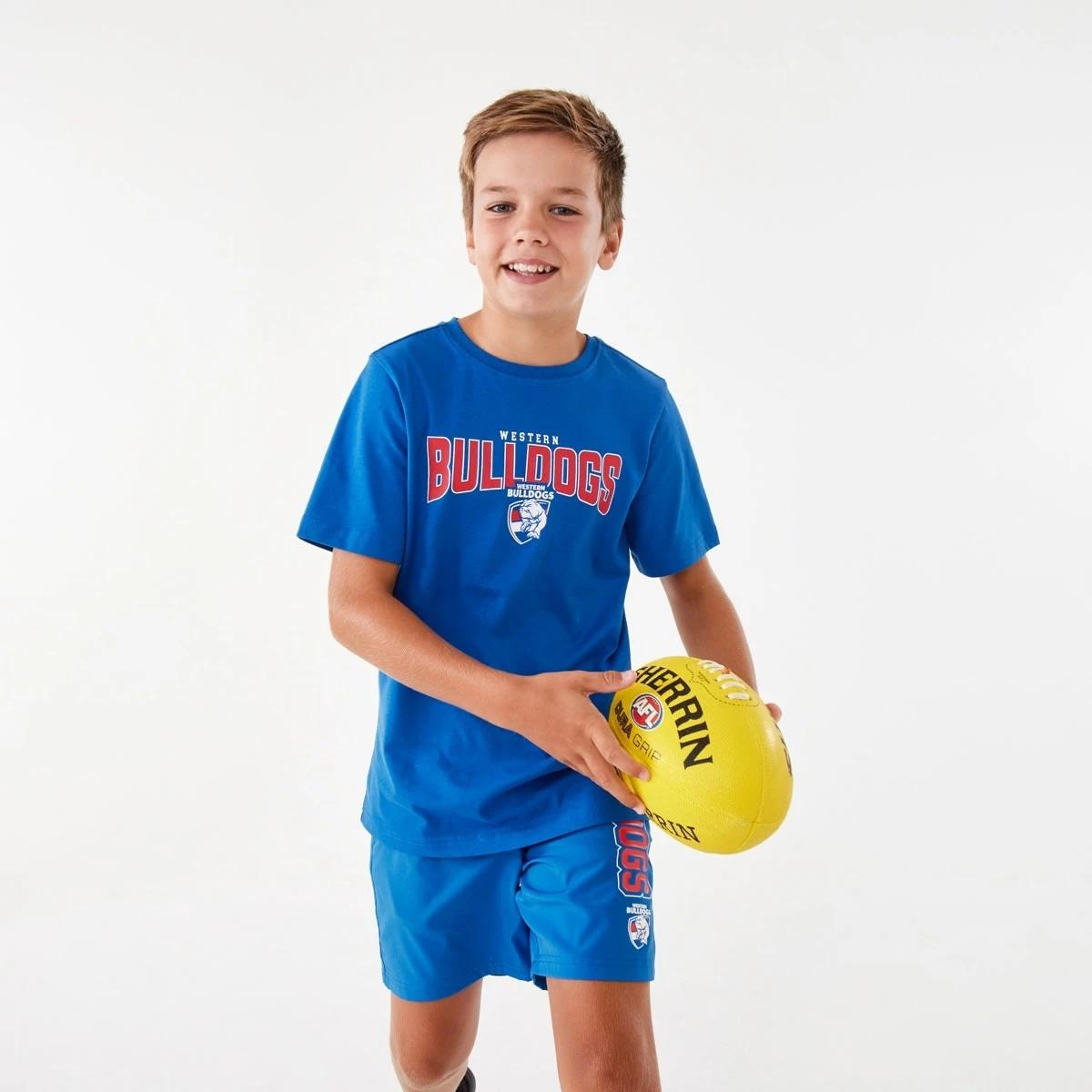 7 Official AFL Kids T-shirt Bulldogs, 7 of 9