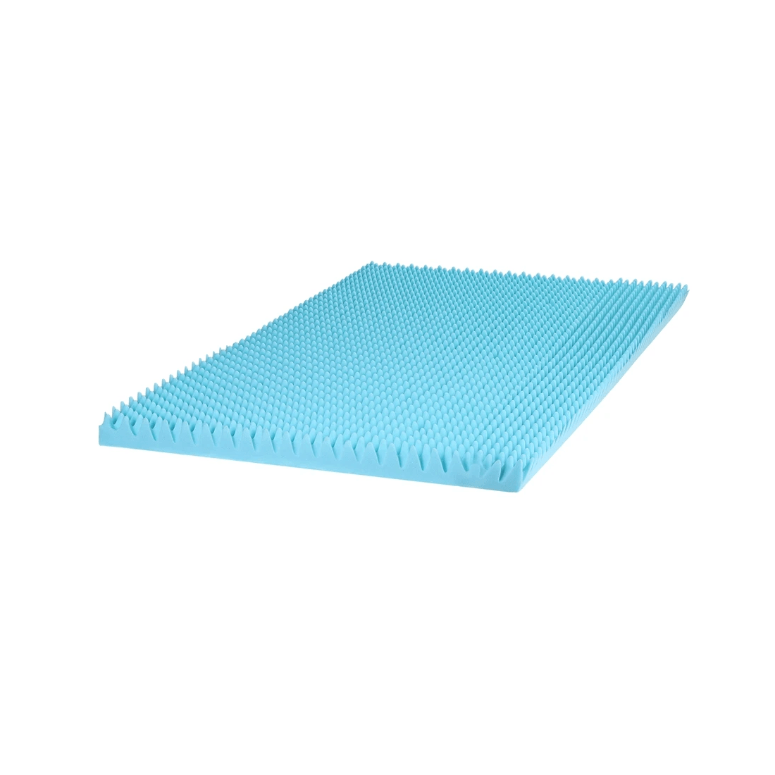 1 Giselle 8cm Memory Foam Mattress Topper Gel Egg Crate Foam Bamboo King Single - Multi, 1 of 2