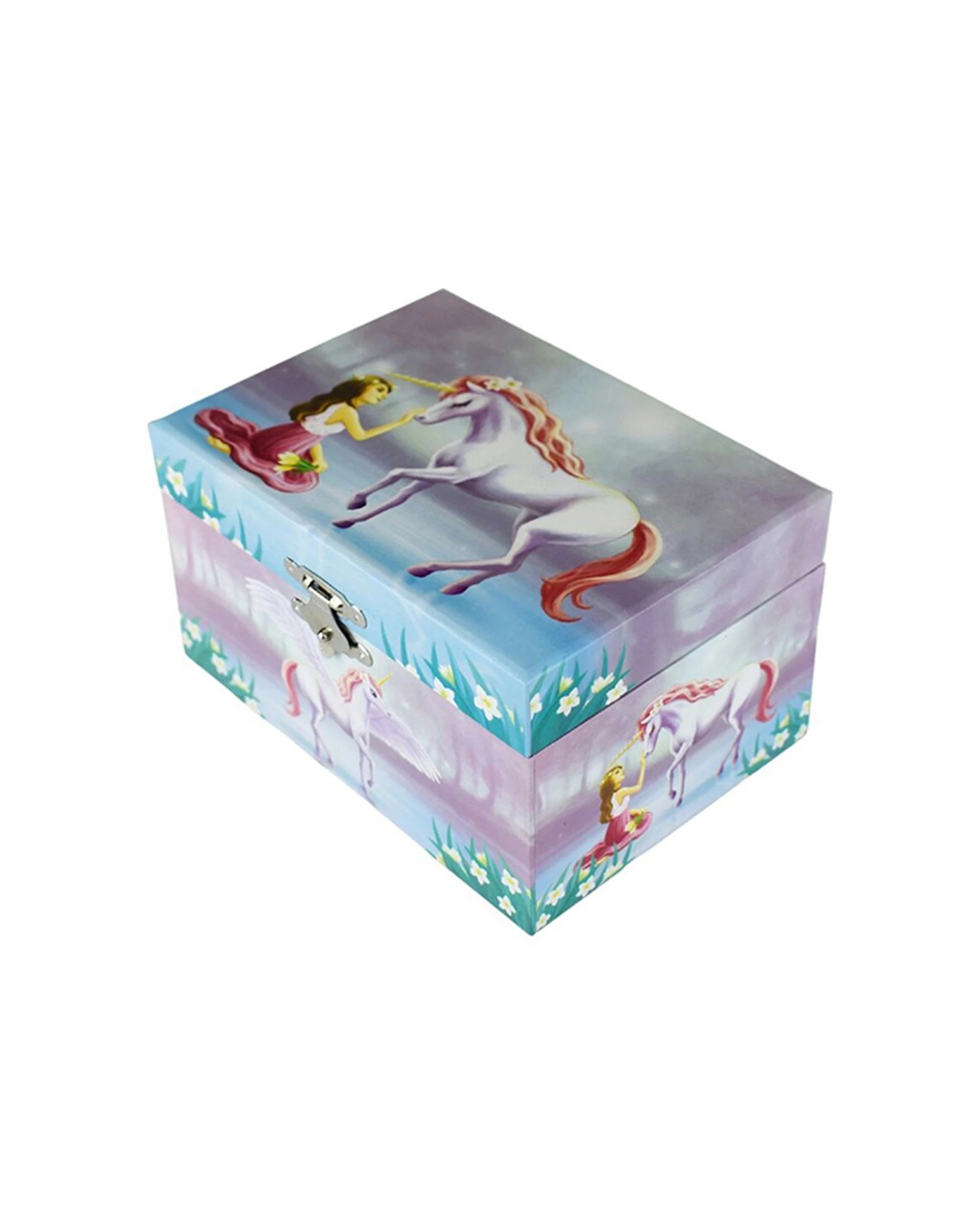 7 Kaper Kidz Sugar Plum Unicorn Keepsake Music Box 15cm - Multi, 7 of 7