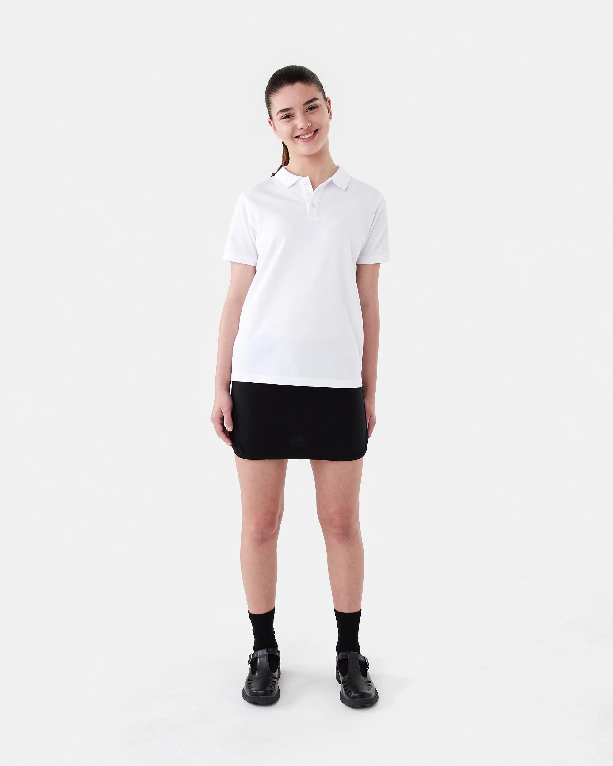 6 School Knit Skort Black, 6 of 7