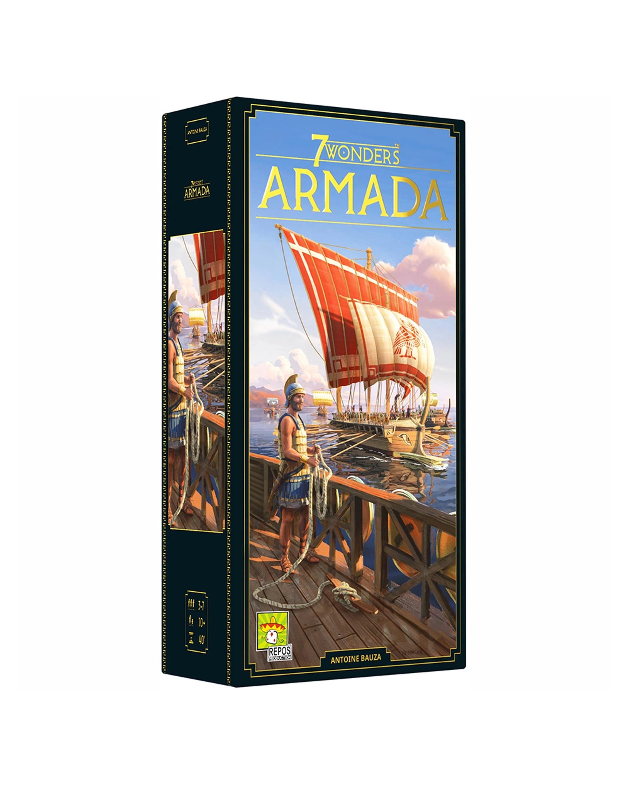 1 7 Wonders New Edition: Armada Expansion Board Game, 1 of 2