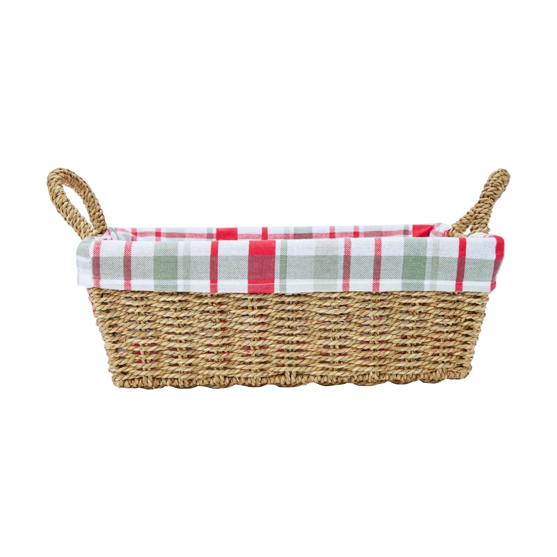1 Christmas Basket with Printed Liner, 1 of 6