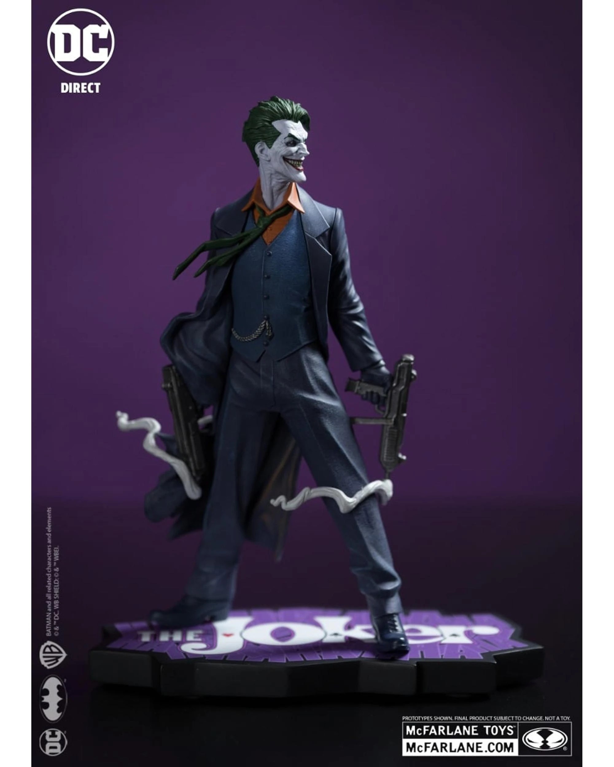 6 McFarlane DC Direct The Joker by Gabrielle Dell'Otto - The Joker Purple Craze -  1:10 Scale Resin Statue, 6 of 9