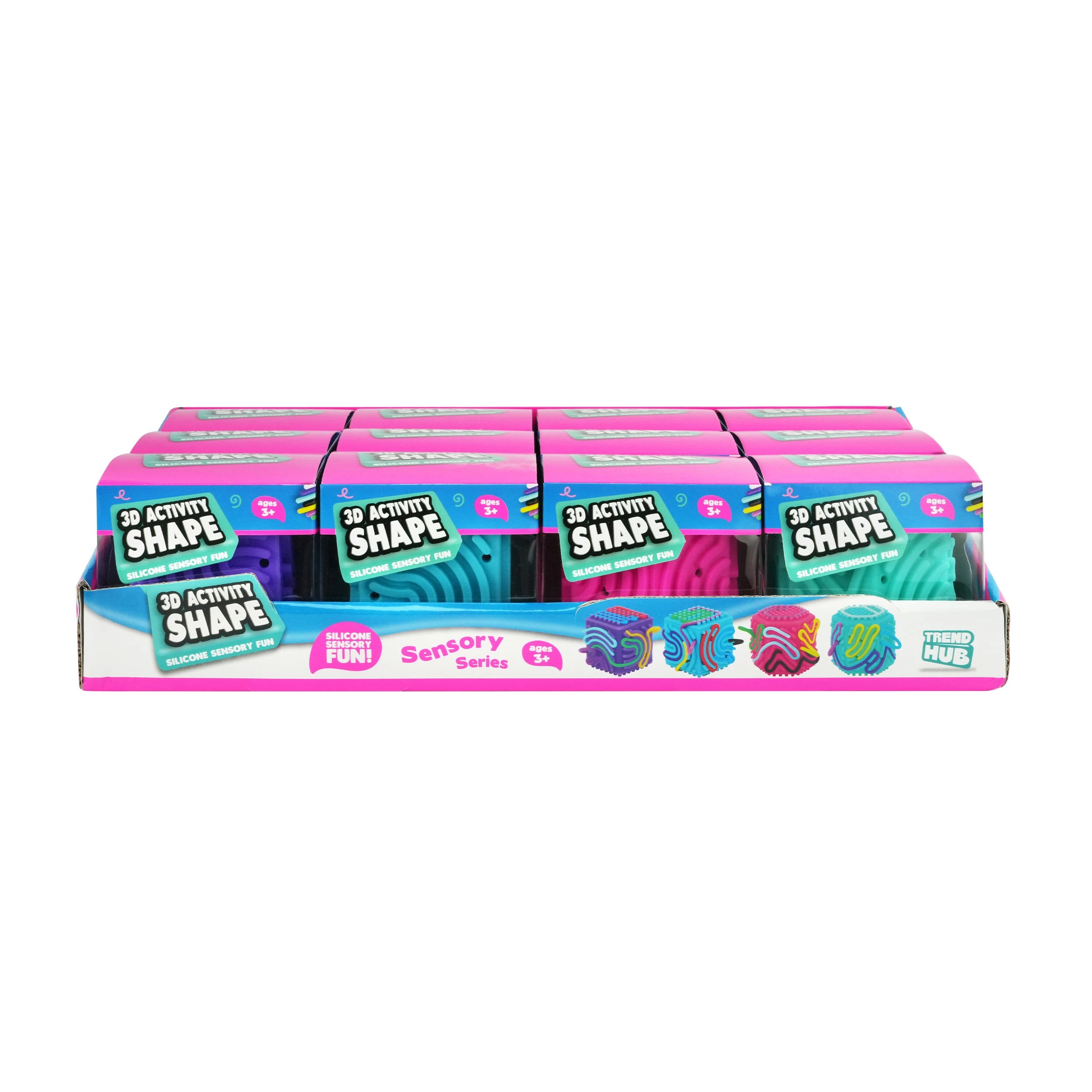 3 Trend Hub Sensory Series 3D Activity Shape - Assorted, 3 of 3