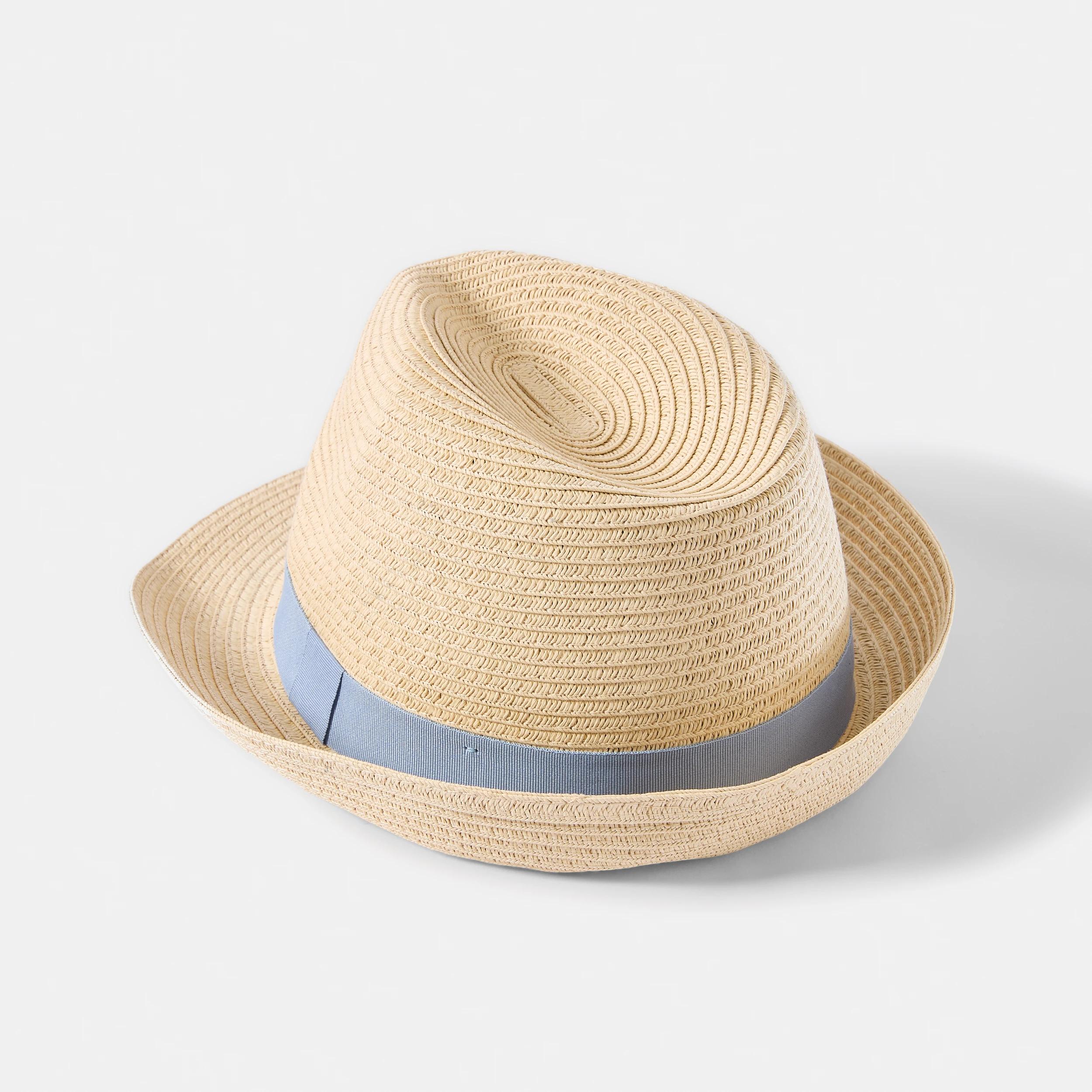 2 Trilby Straw Hat NATURAL STRAW, 2 of 3