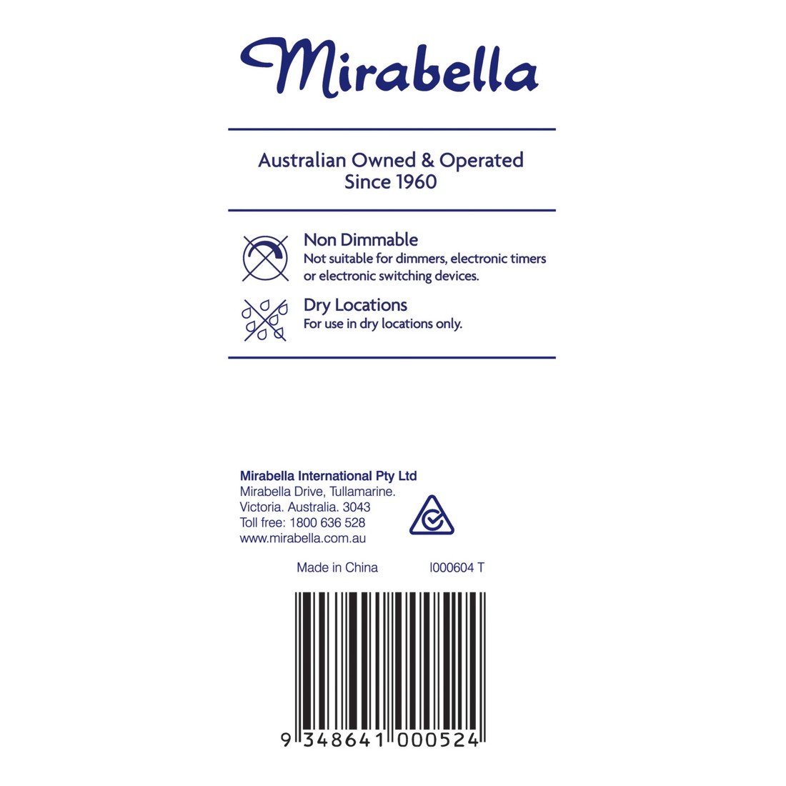 2 Mirabella LED GLS ES Warm White 11W Bulb, 2 of 3