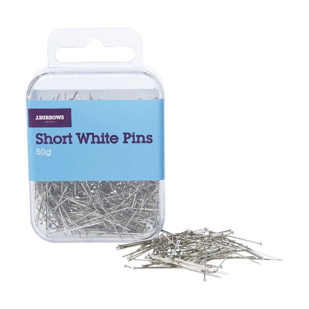 2 J.Burrows Short Pins 50g White, 2 of 3