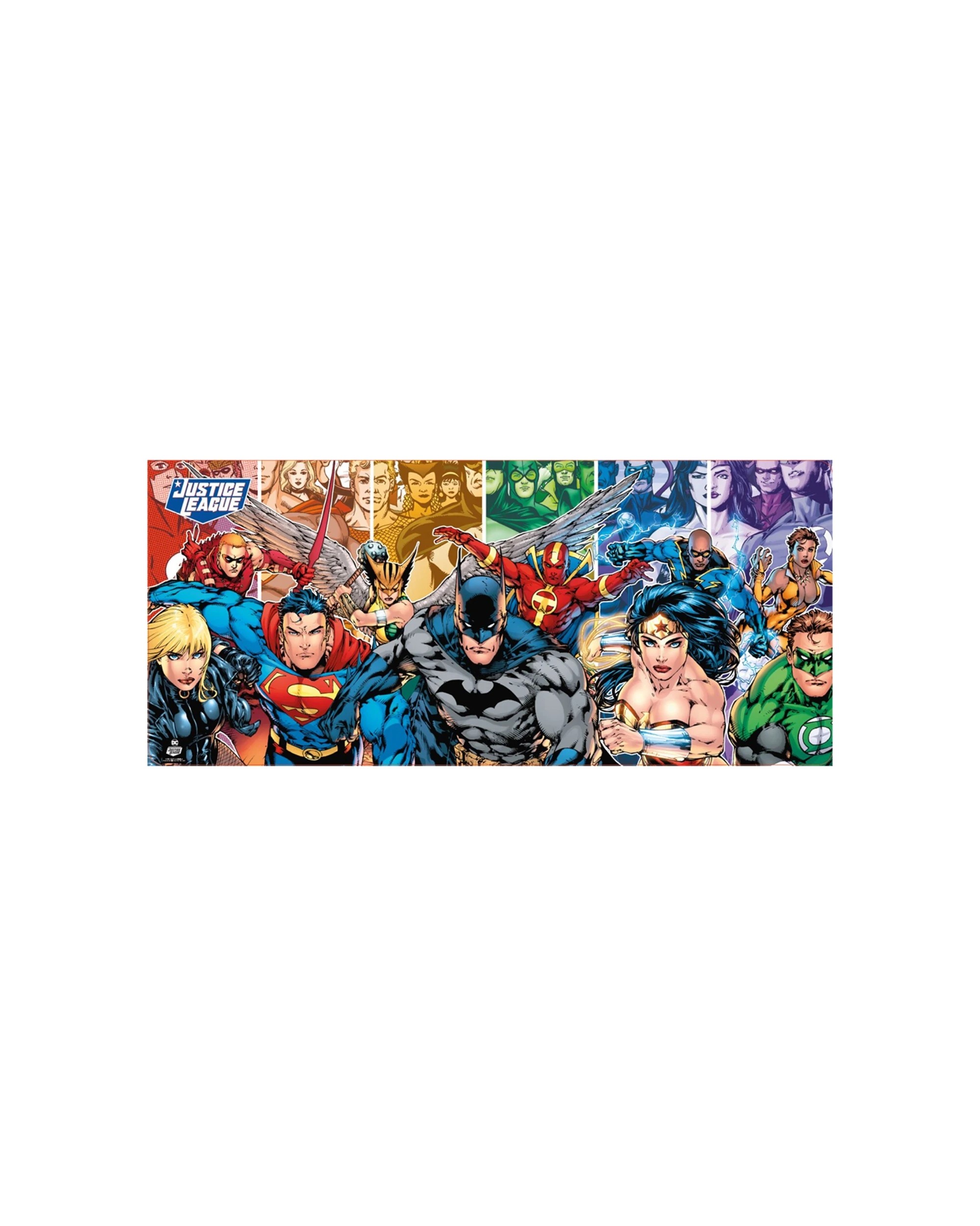 3 Dc Comics Justice League Gaming Desk Mat Non-slip Smooth Surface 90x40cm
 - Multi, 3 of 3