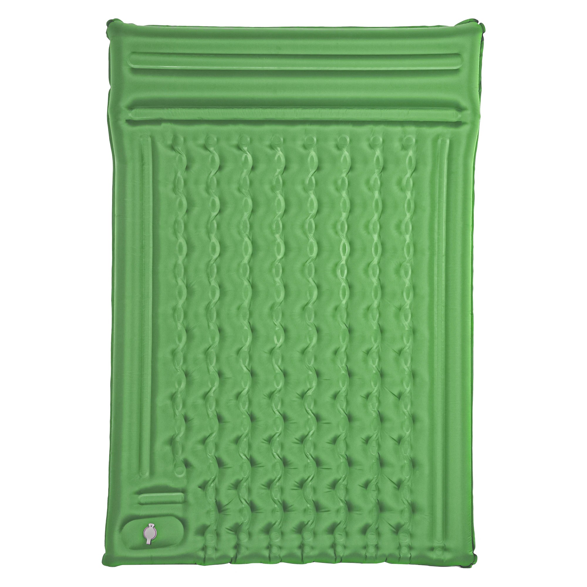 2 Mountview Self Inflating Mattress Sleeping Pad Camping Air Bed Mat Pillow Bag - Green, 2 of 8