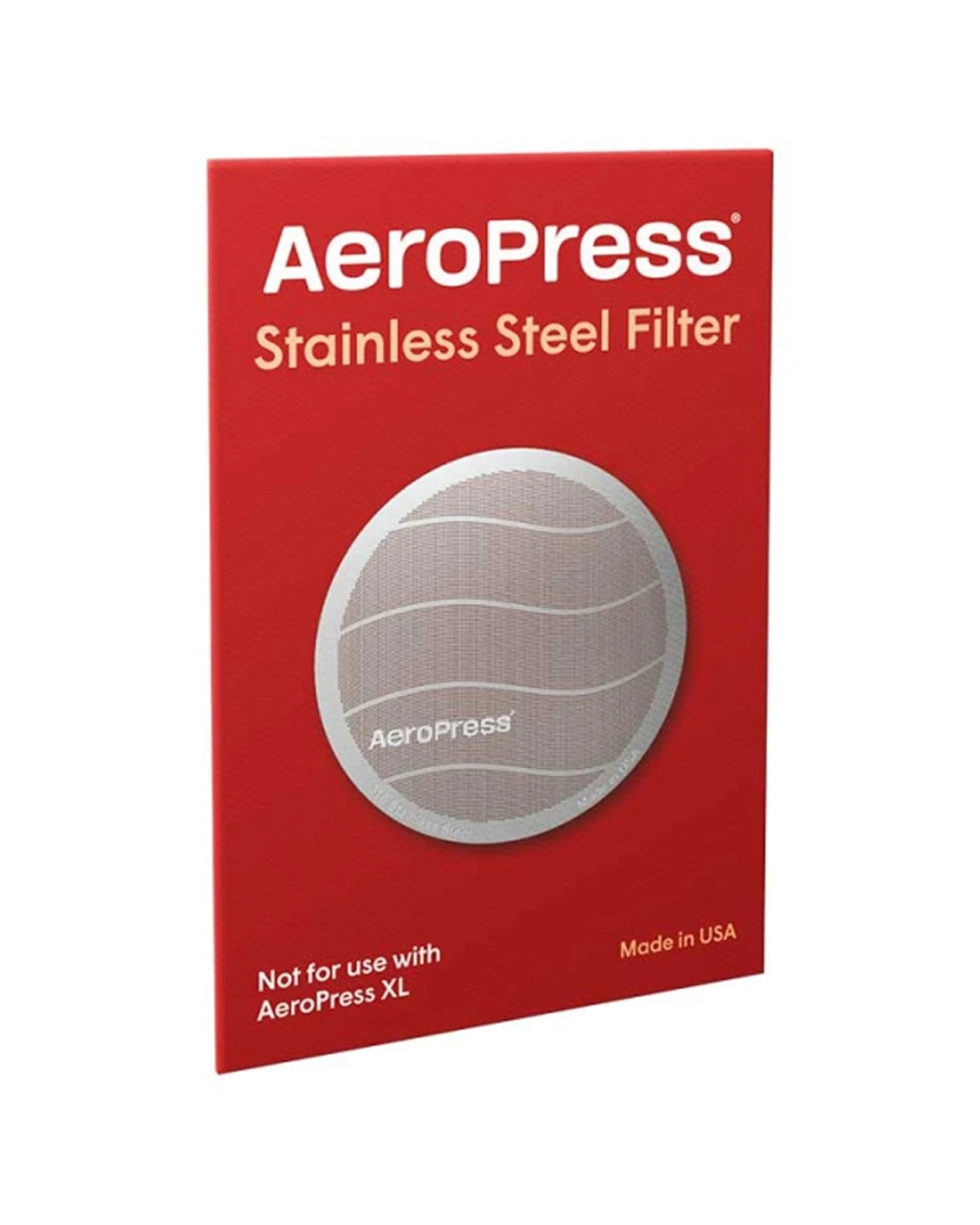 2 Aeropress Stainless Steel Filter Reusable 316 Grade Full Bodied Coffee Enhancer - Metallic, 2 of 3