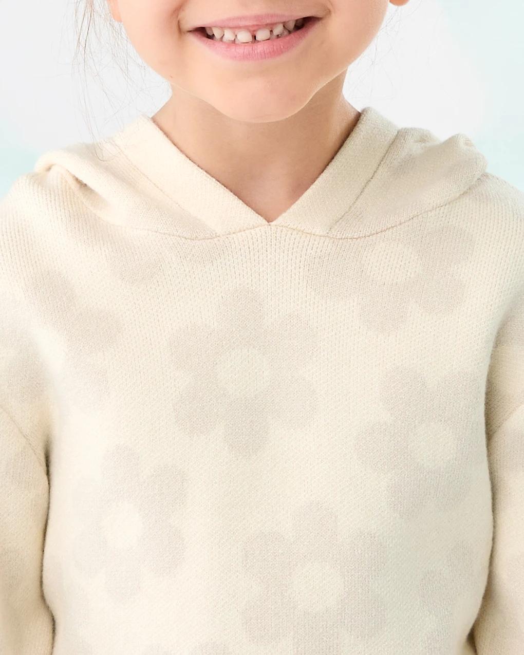 3 Bonded Knit Hoodie Bge Florl, 3 of 7