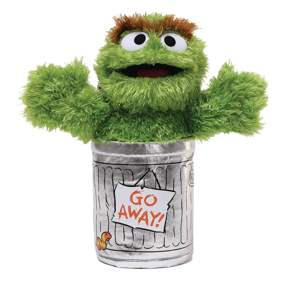 1 Sesame Street - Oscar the Grouch - Kids Soft Toy, 1 year+ - Green, 1 of 5