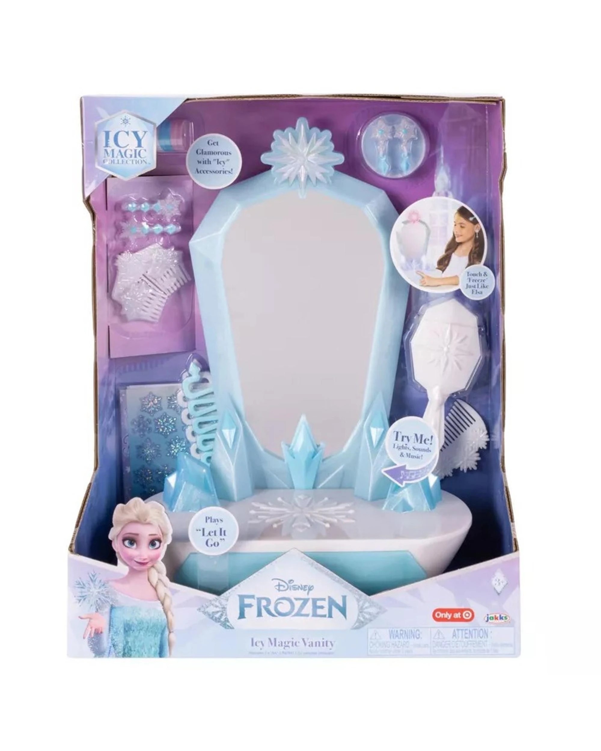 1 Disney Frozen Icy Magic Table Top Vanity, 1 of 5