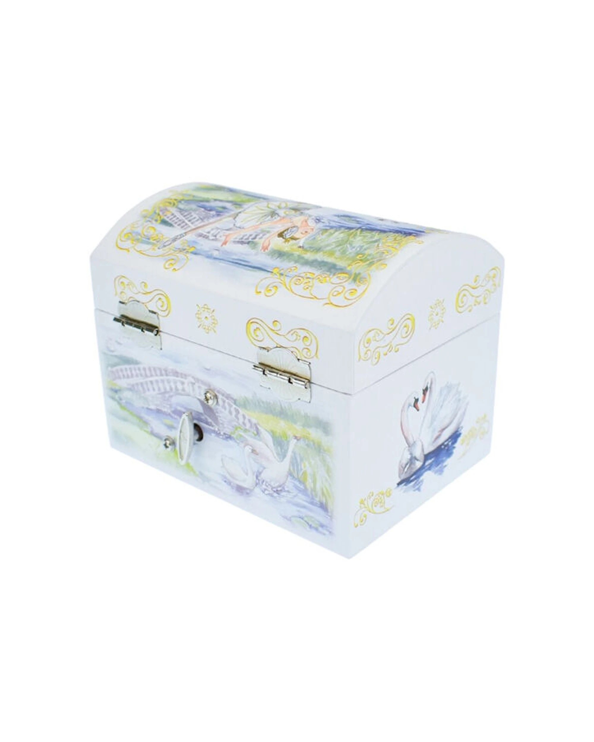 6 Kaper Kidz Azurea Ballerina Dome Music Box Kids Toy - Pattern, 6 of 8