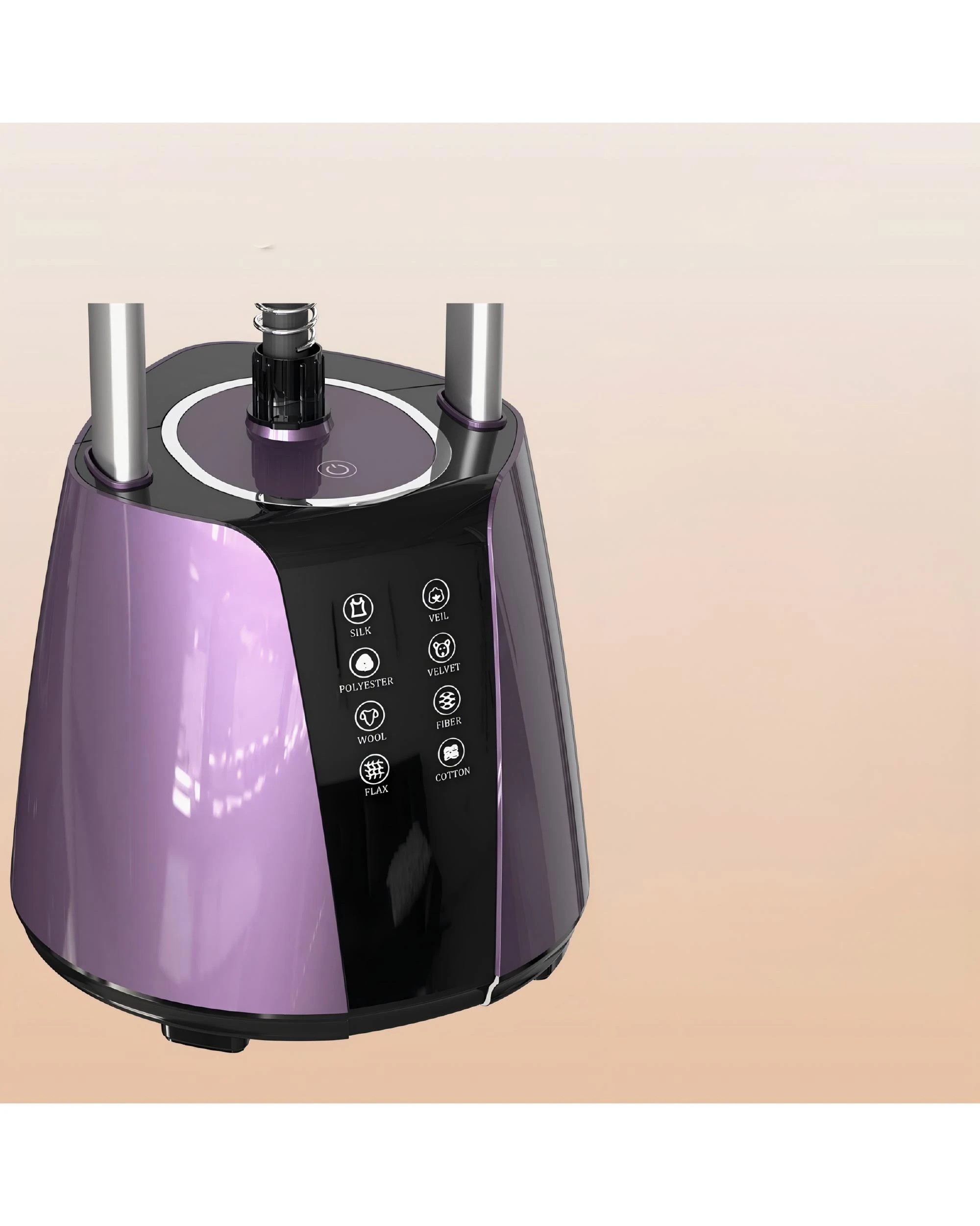 2 Yopower Upright Garment Steamer with 2000ML Tank - Purple, 2 of 7