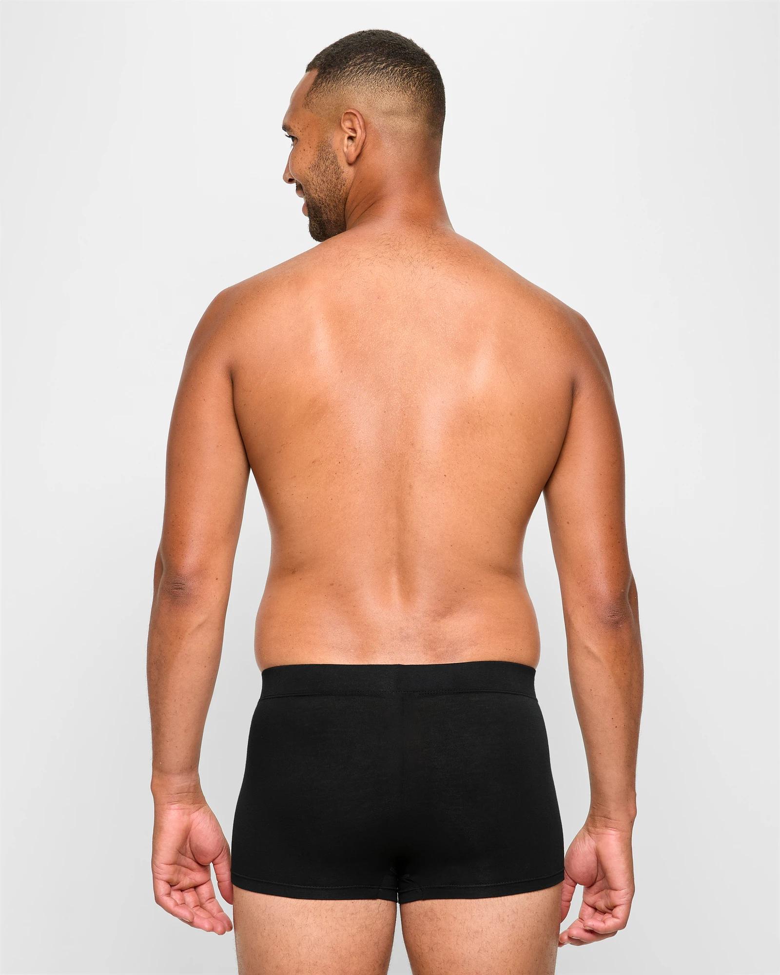 3 3 Pack Everyday Encased Trunks - Bonds BLACK, 3 of 3