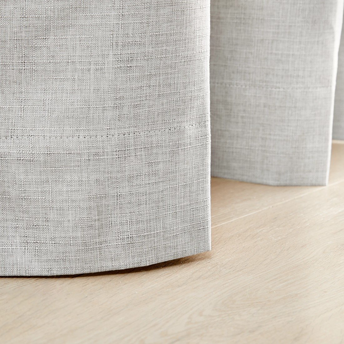 5 Monaco Eyelet Block Out Curtain - Taupe - 120cm x 213cm, 5 of 5