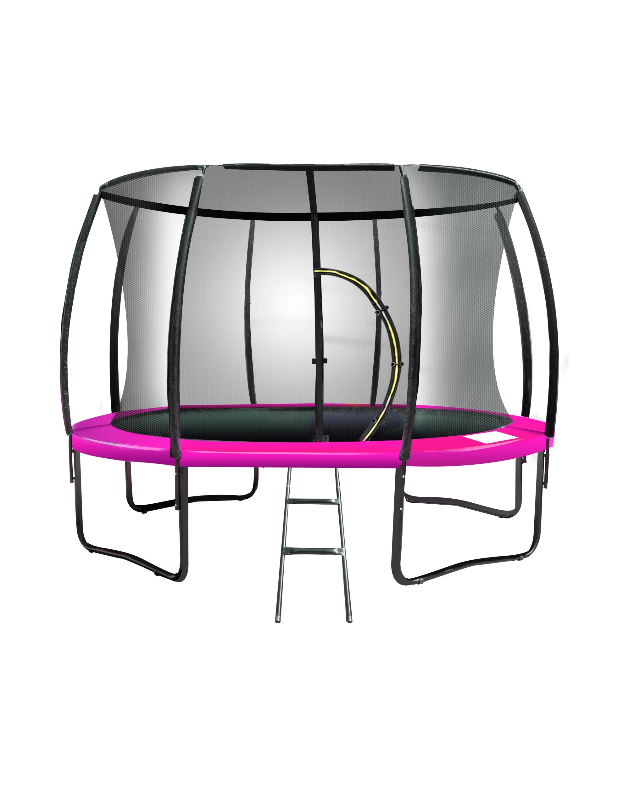 2 Kahuna Trampoline 10 ft with Basketball Set - Pink, 2 of 7