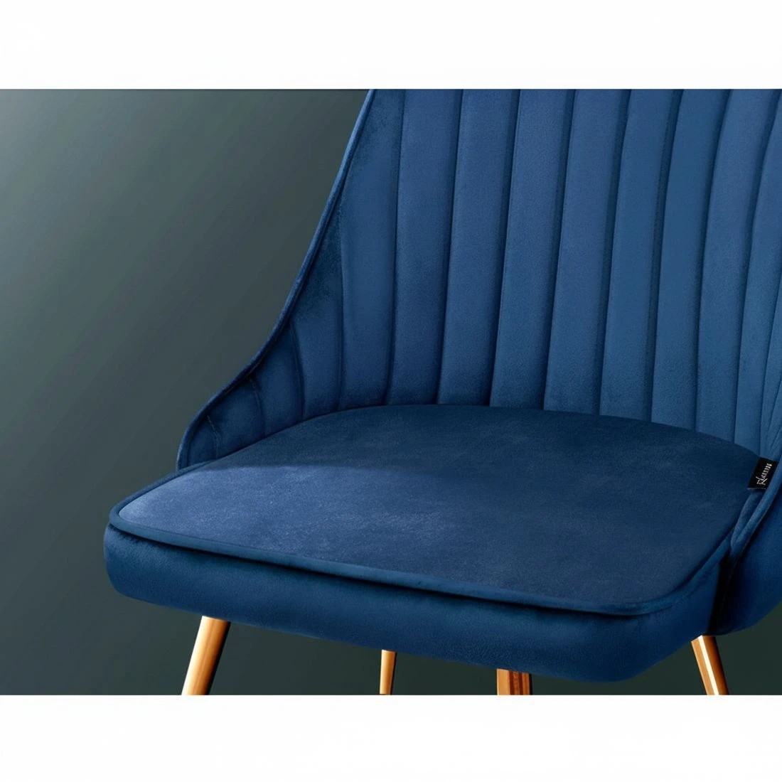 4 Artiss Dining Chairs Set of 2 - Blue, 4 of 5