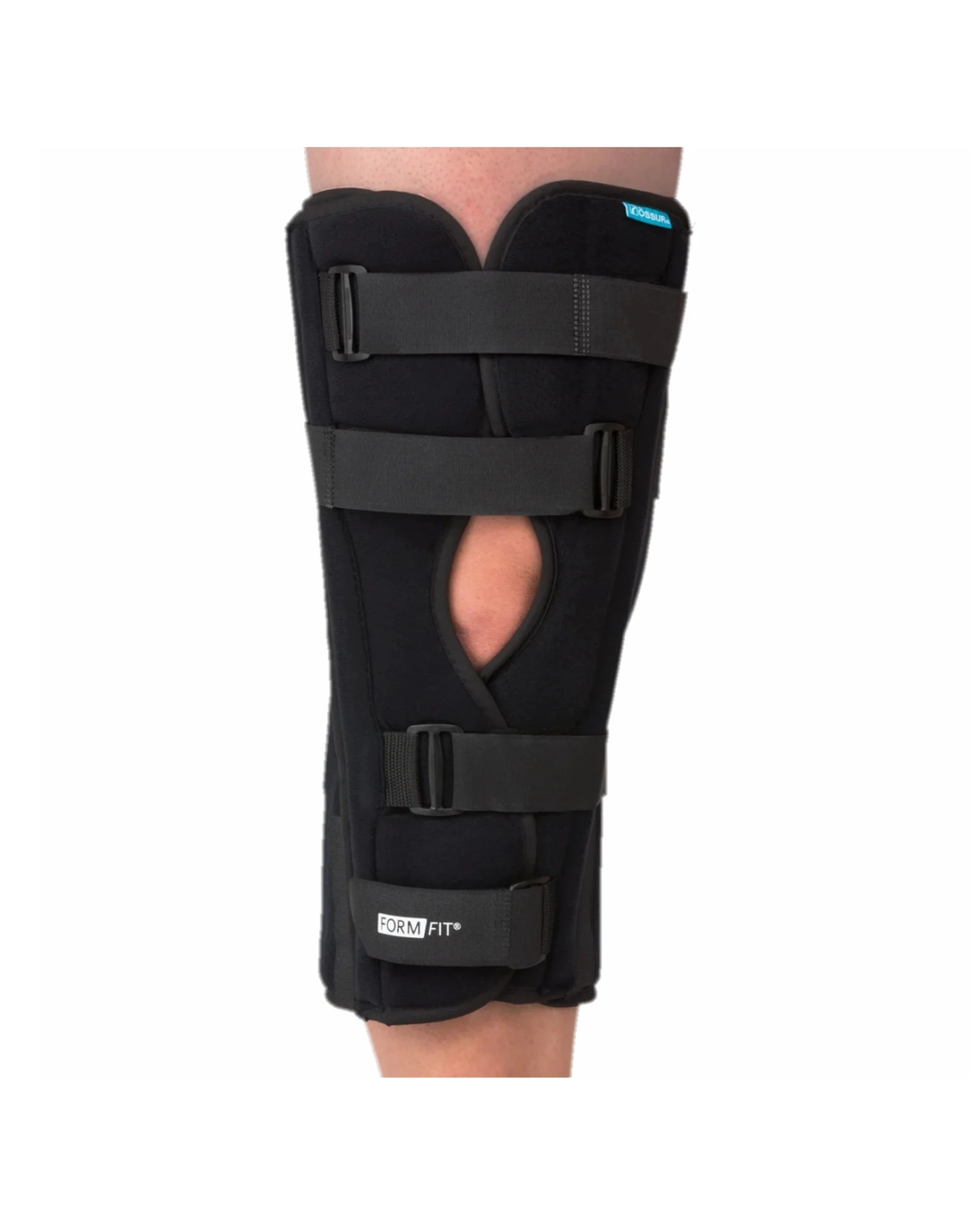 2 Ossur Rebound Knee Immobilizer Universal Modular Fit Adjustable Length 50cm - Black, 2 of 2