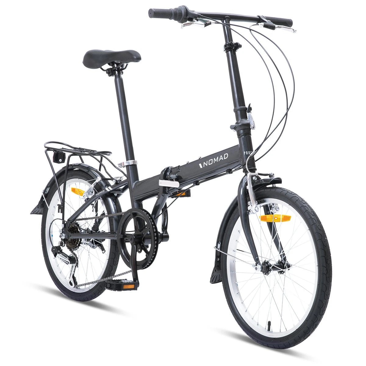 1 Progear Bikes Nomad Folding Bike 20" in Grey, 1 of 10