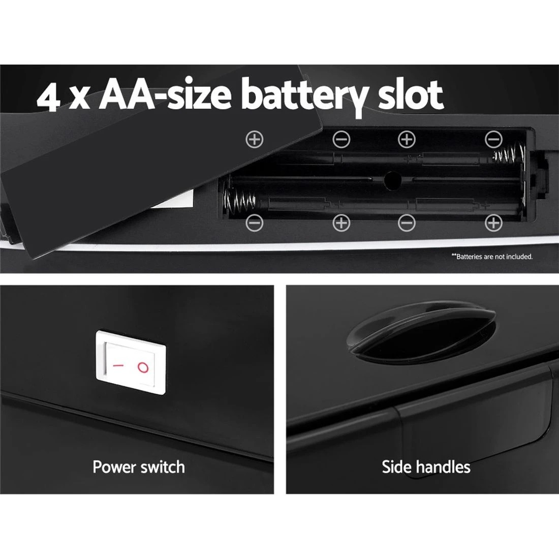 7 Devanti 45L Motion Sensor Bin Rubbish Automatic - Black, 7 of 7