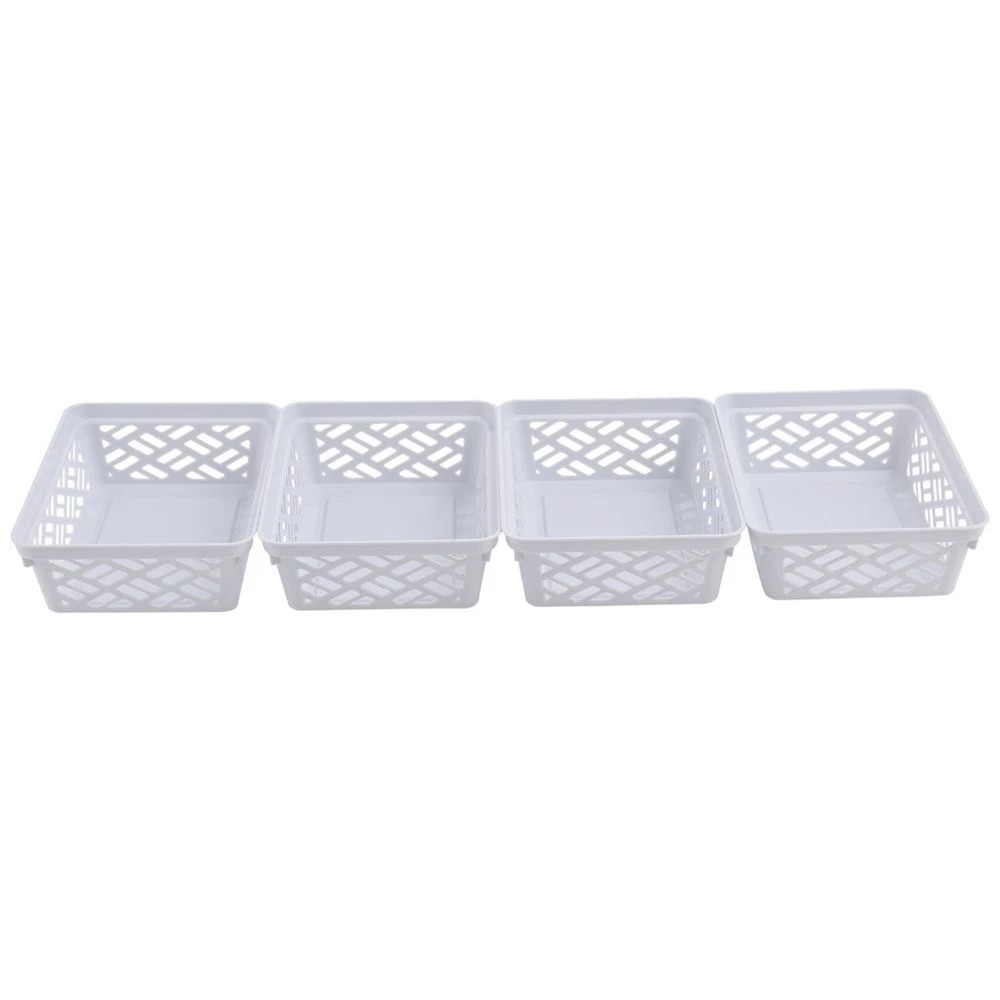 8 Keji Small Storage Tray 800mL 4 Pack White, 8 of 8